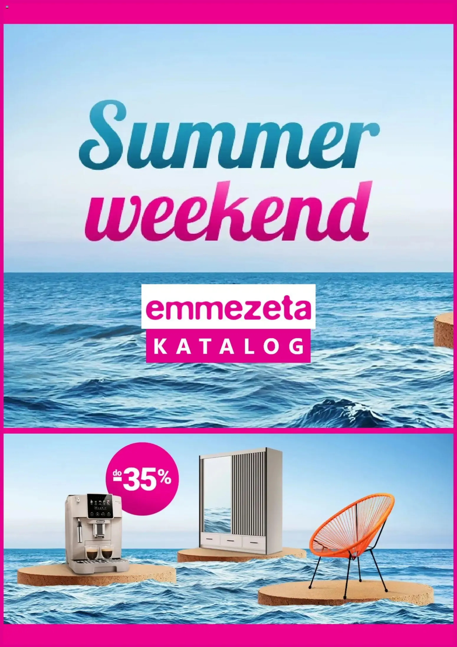 Katalog Emmezeta Summer weekend KATALOG od 3. kolovoza do 5. kolovoza 2026. - Pregled Stranica 1