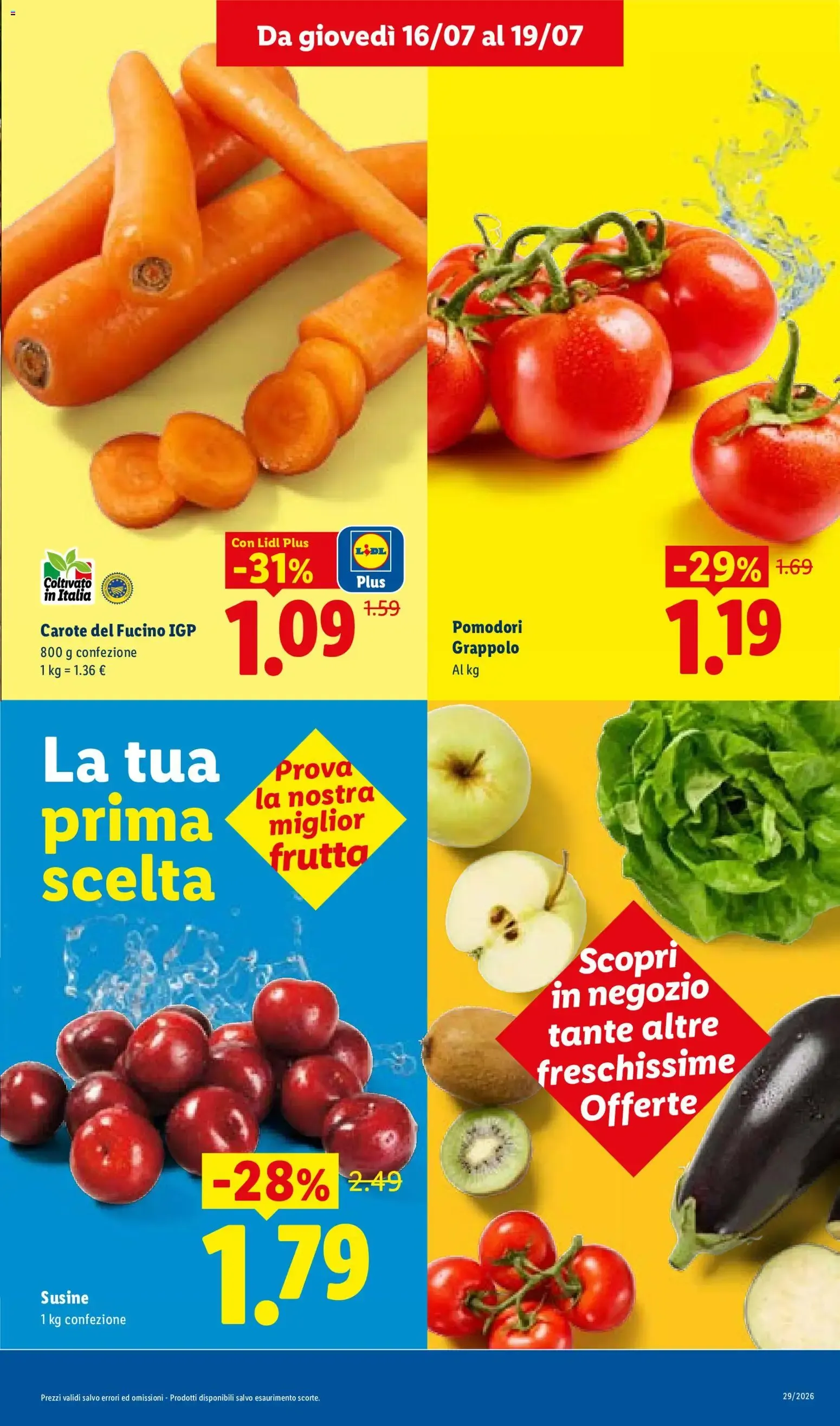 Lidl: L'estate del risparmio da 16 luglio a 22 luglio di 2026 - Pagina del volantino 4