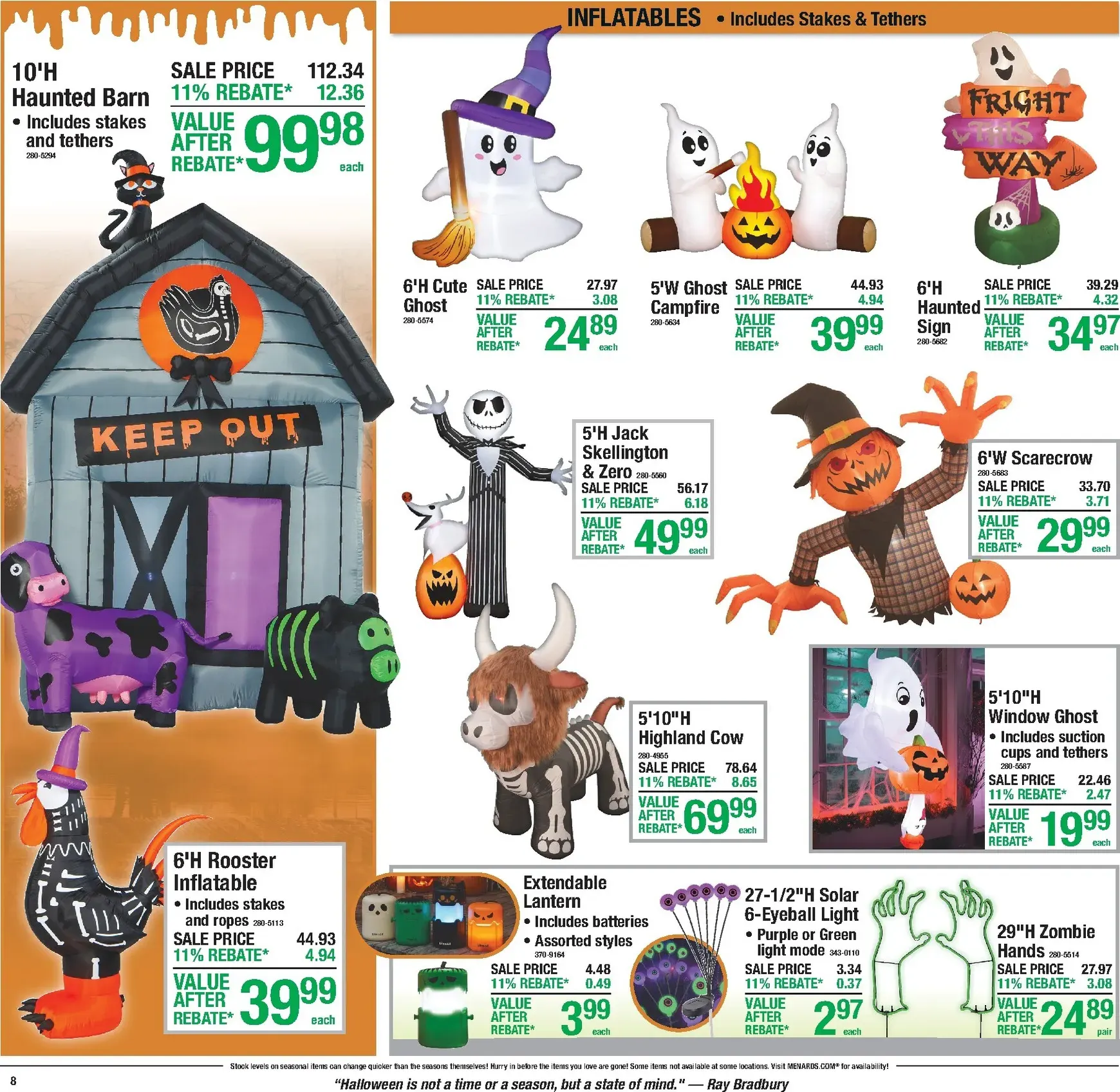 Weekly ad Current Menards - 11% Rebate Sale leaflet valid from Thursday 09/24/2026 to Sunday 10/04/2026 from September 24 to October 4 2026 - Page 12