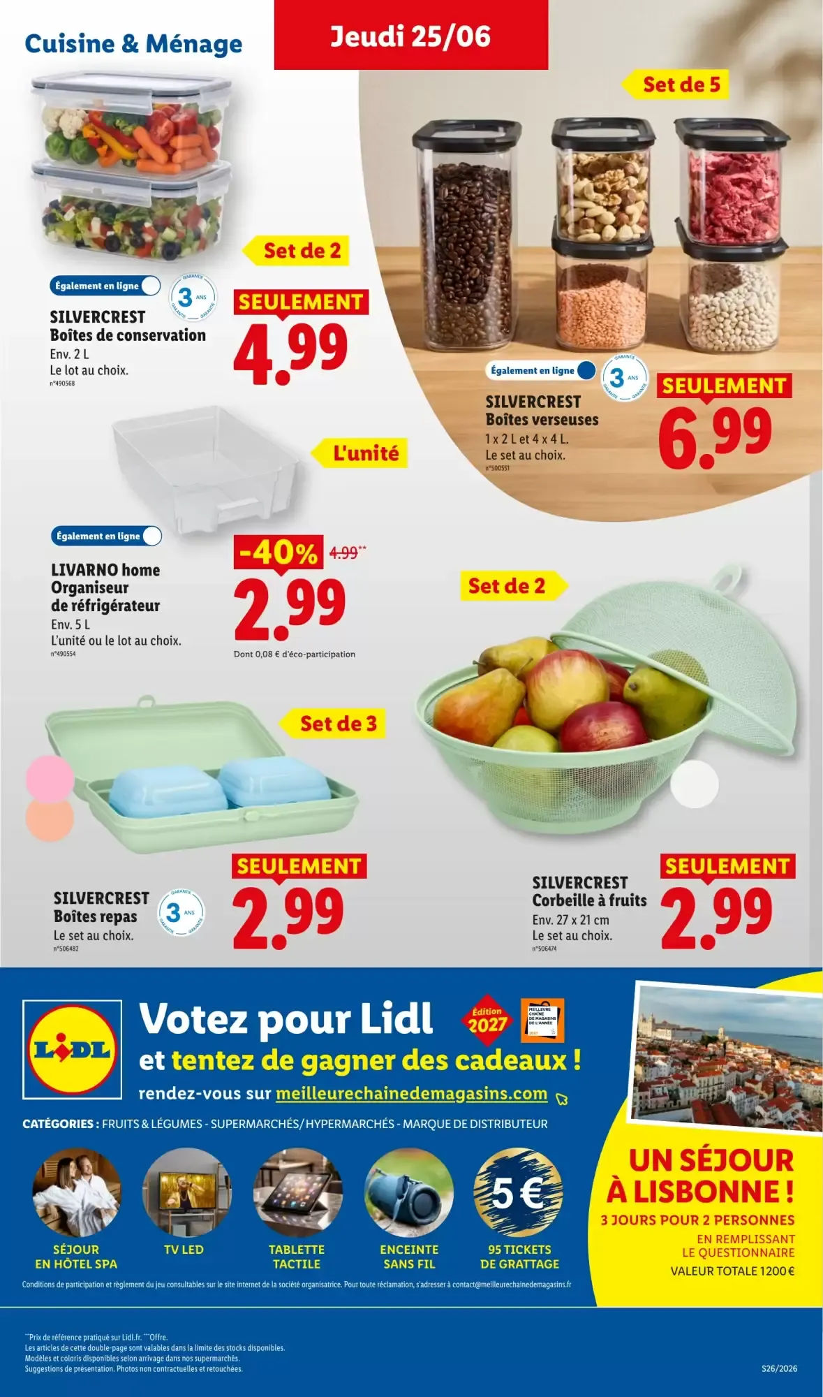 Lidl - Supportez les Bleus! Crivit x Olivier Giroud du 25 juin au 1 juillet 2026 - Catalogue page 35