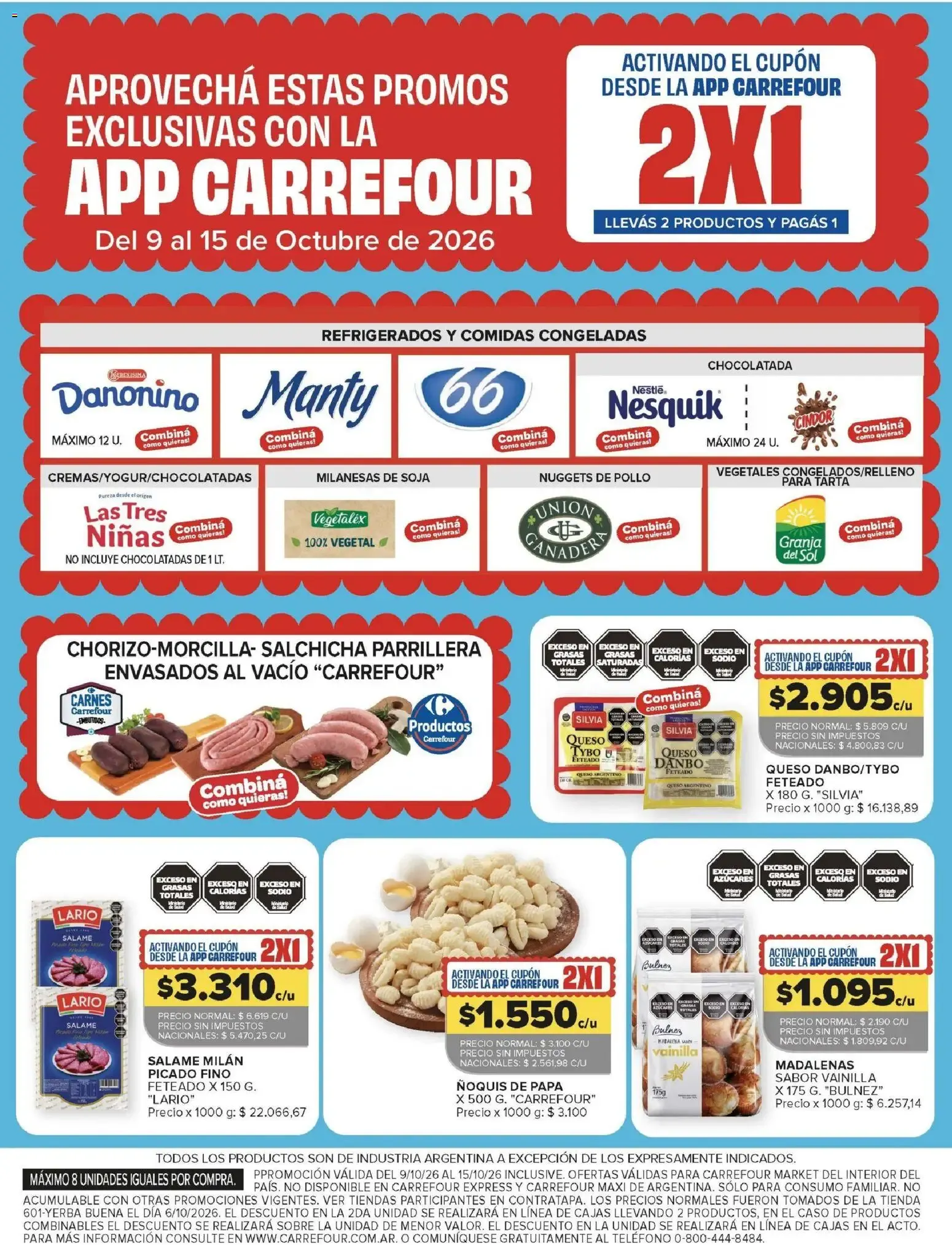 Ofertas de Carrefour Ofertas || del 09/10/2026 - 15/10/2026 || Promociones 9 de octubre al 15 de octubre 2026 - Página 46 del catálogo