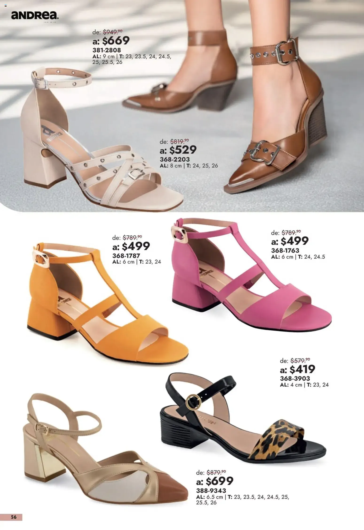 Catálogo de Andrea + Outlet Segundas Rebajas 13 de septiembre al 3 de octubre 2026 - Pagina 56