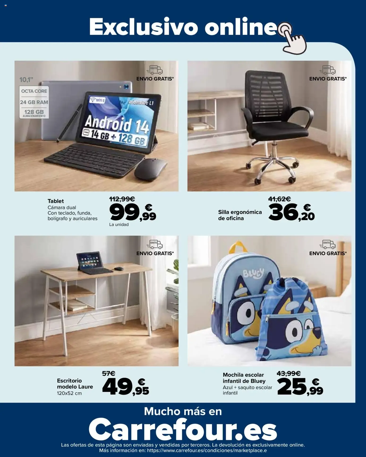 Catálogo de Carrefour Vuelta al cole del 18/08/2026 | Catálogo 18 de agosto al 18 de septiembre 2026 - Página 45