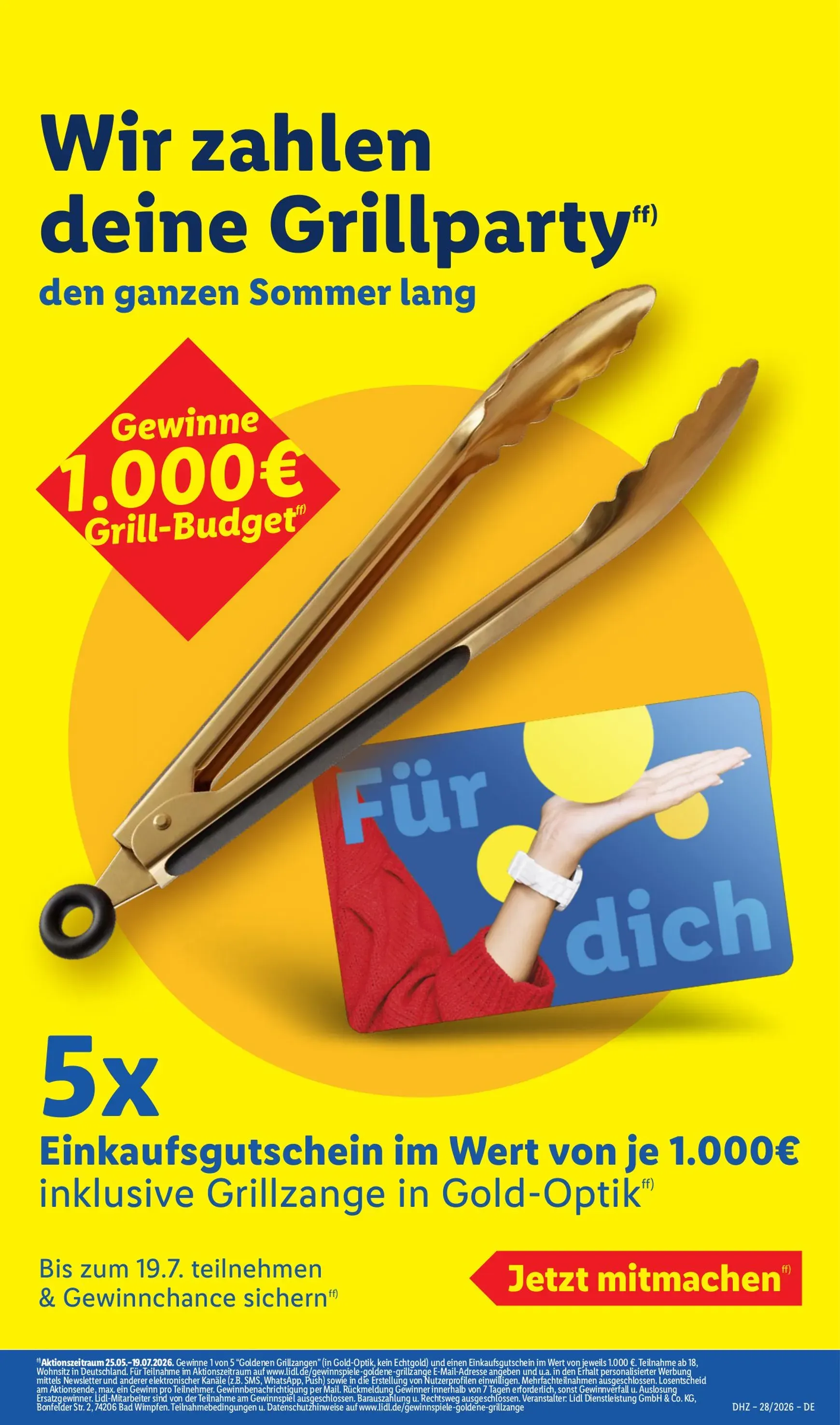 Lidl Prospekt nächste Woche – von Montag 06.07.2026 bis Samstag 11.07.2026 von 6. Juli bis 11. Juli 2026 - Prospekt seite 59