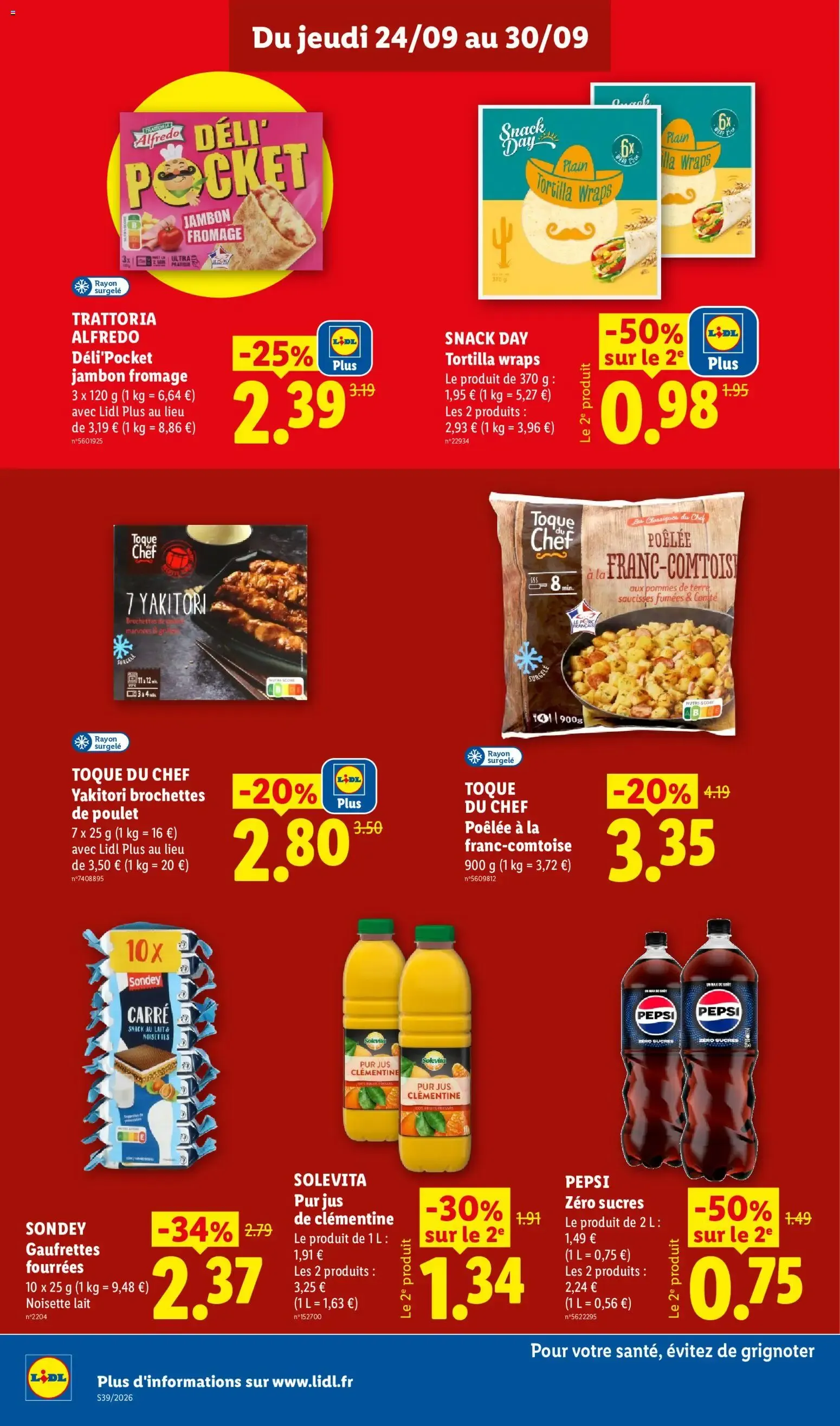 Catalogue LIDL du 24/09/2026 | Promo prospectus en ligne du 24 septembre au 30 septembre 2026 - Catalogue page 14