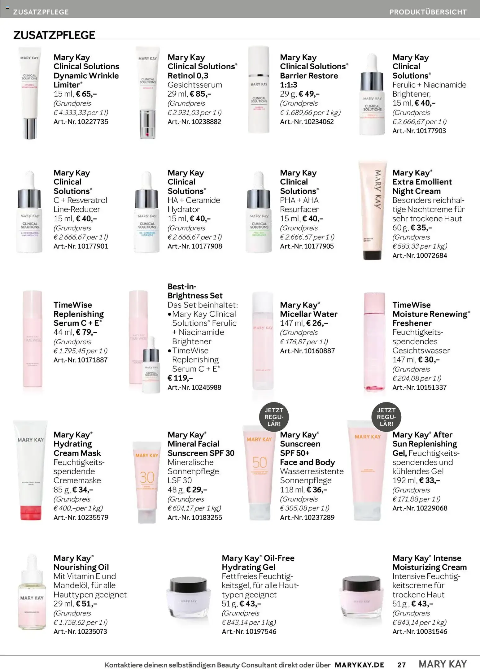 Mary Kay The Look | Sommer/Herbst 2026 Deutschland Ausgabe 3 von 16. Juli bis 15. Oktober 2026 - Prospekt seite 26