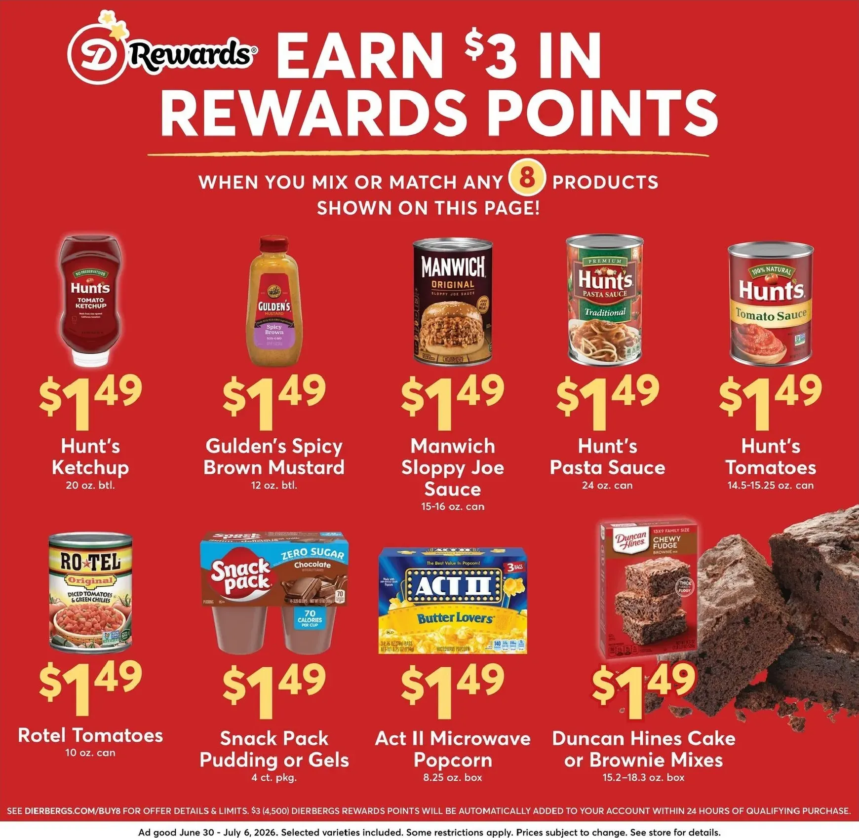 Weekly ad Current Dierbergs - Save more with rewards leaflet valid from Tuesday 06/30/2026 to Monday 07/06/2026 from June 30 to July 6 2026 - Page 4