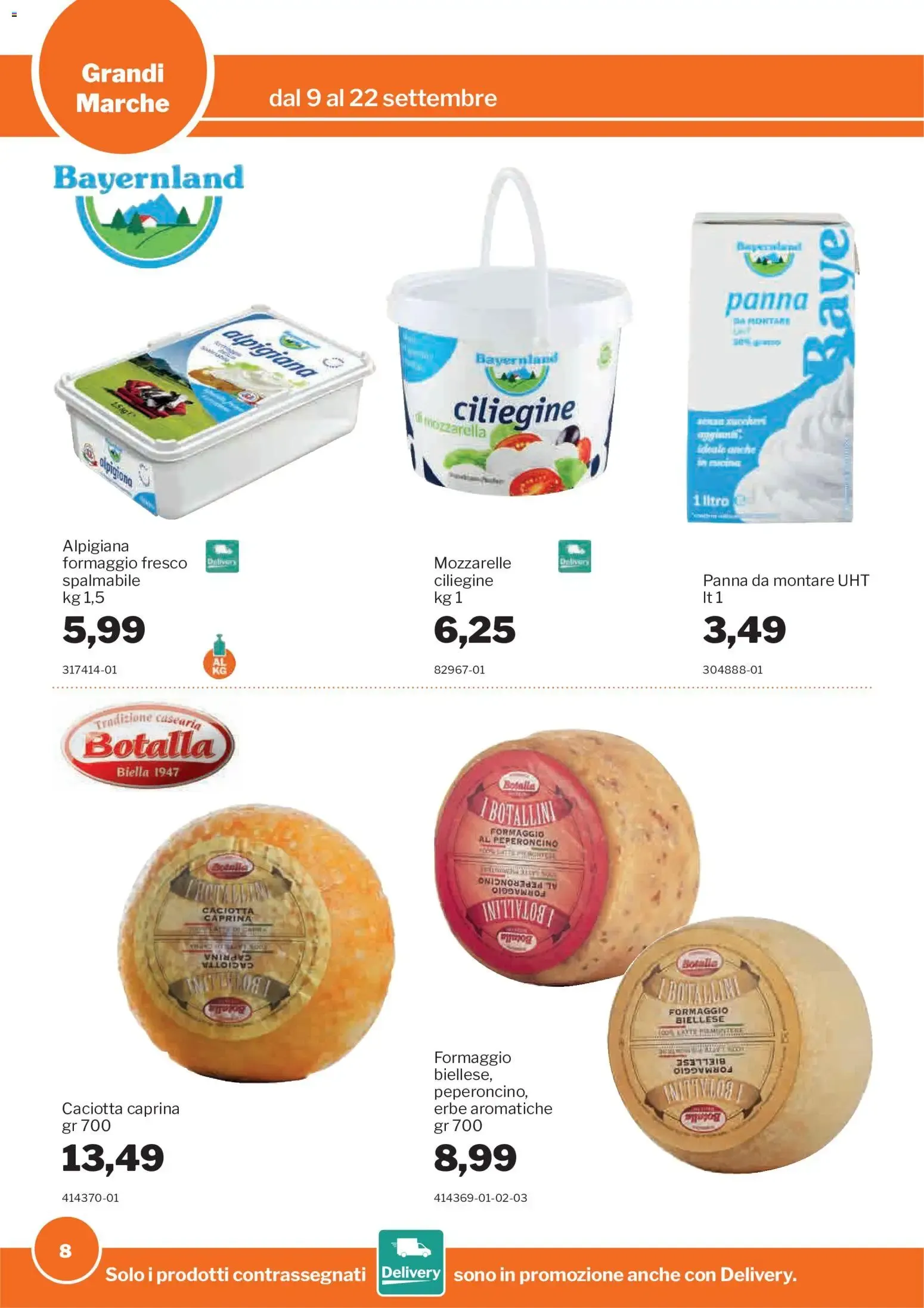 Promozioni GrosMarket da 9 settembre a 22 settembre di 2026 - Pagina del volantino 8
