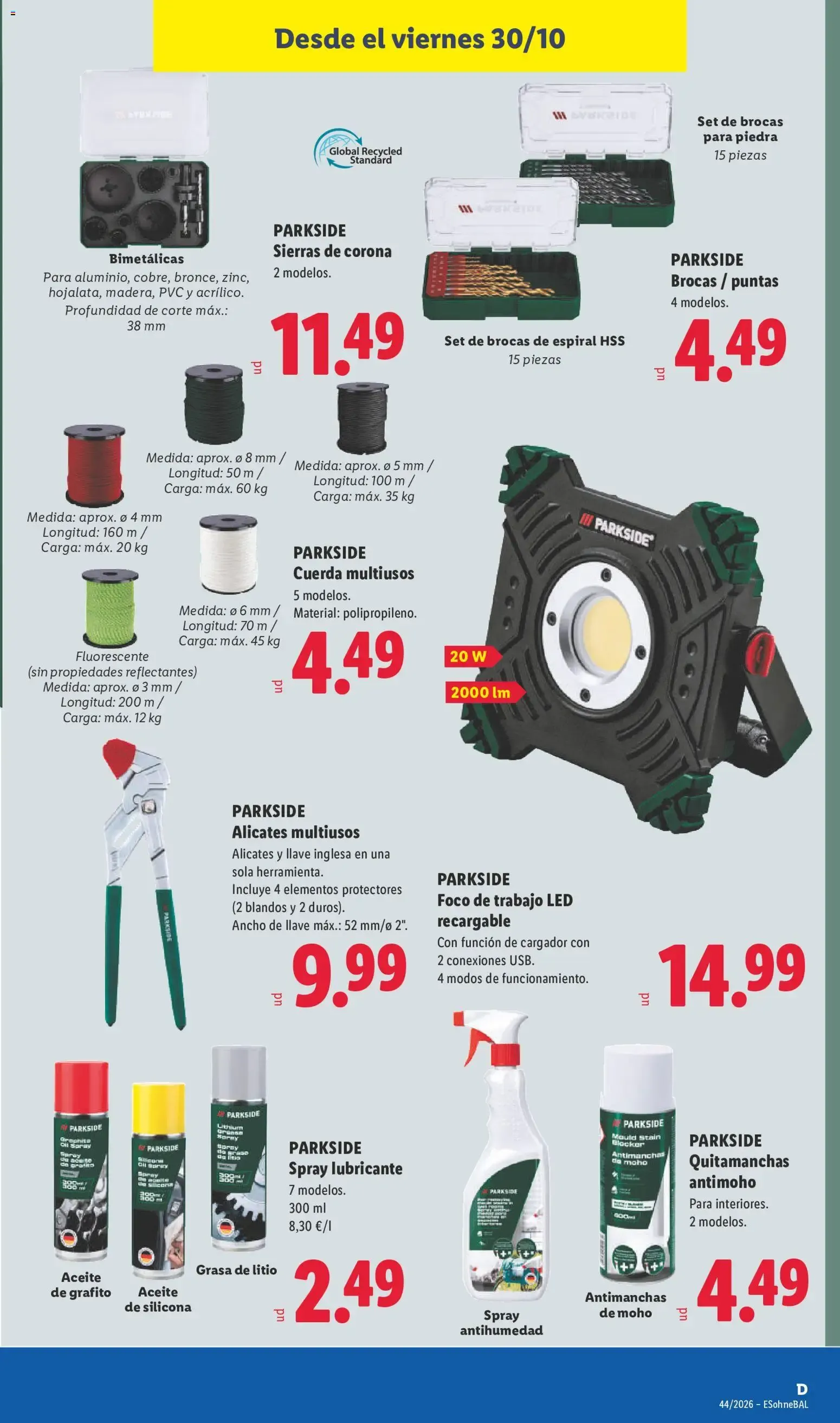 Catálogo de Lidl folleto de bazar del 26/10/2026 | Ofertas 26 de octubre al 1 de noviembre 2026 - Página 31