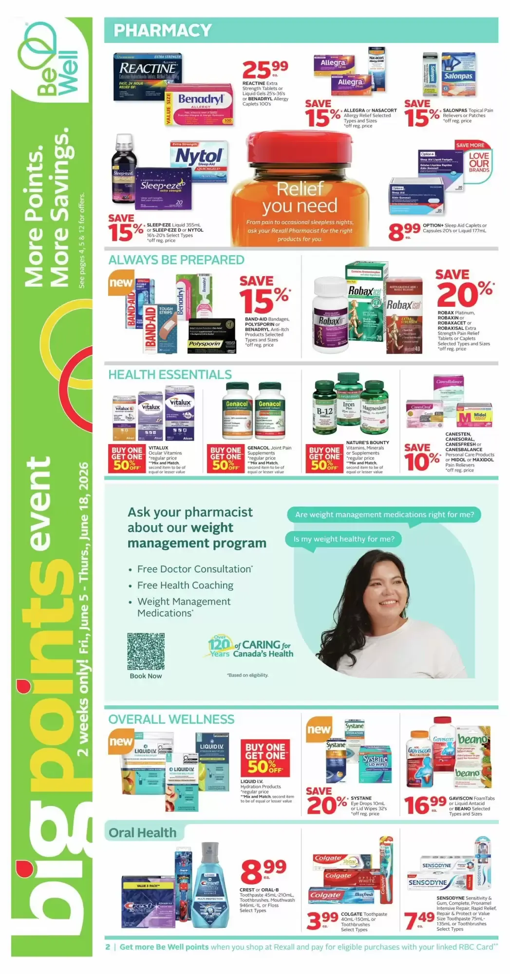 Rexall flyer week 23 from June 5 to June 11 2026 - flyer page 4