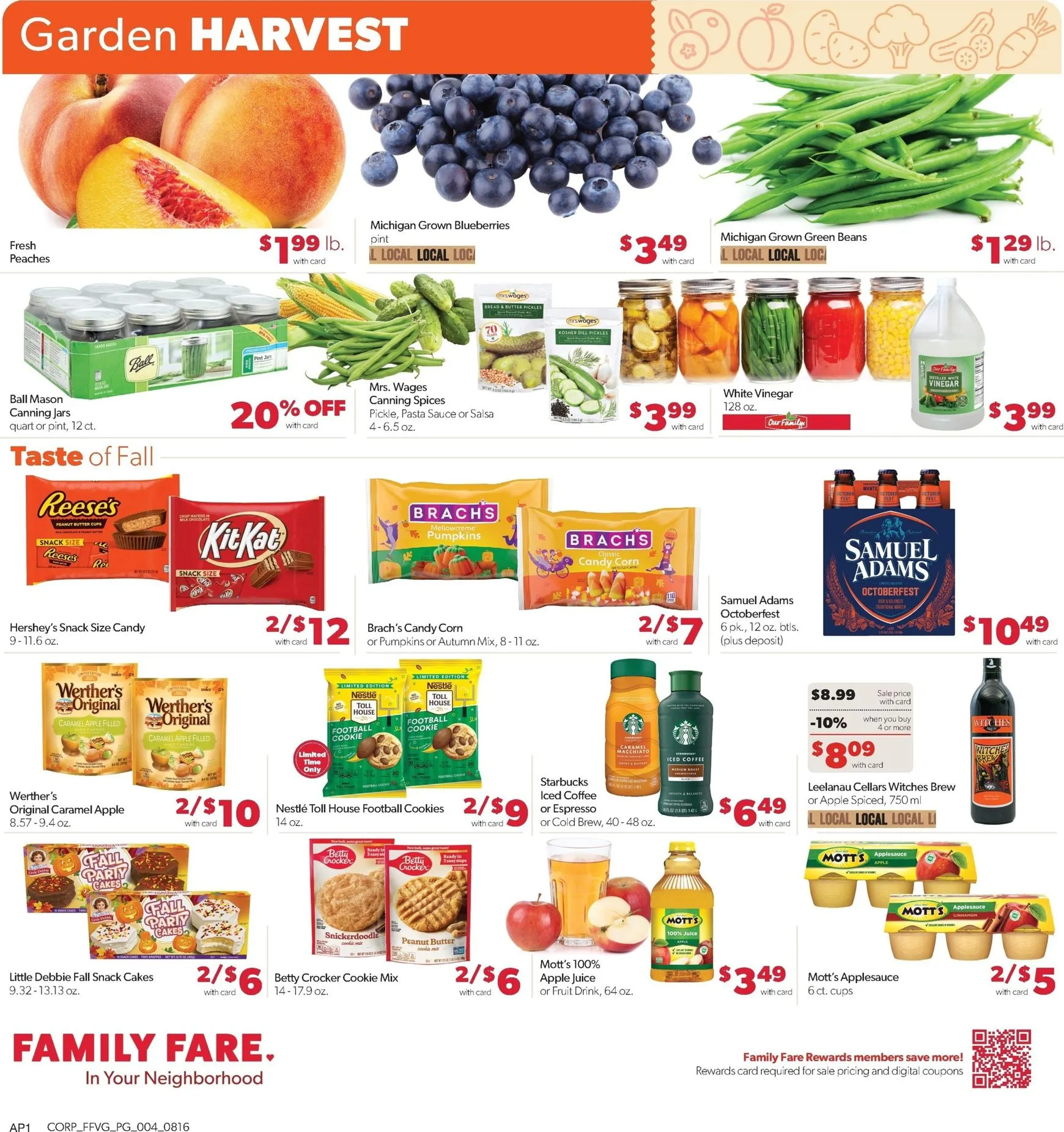 Weekly promotion Current Family Fare leaflet valid from Sunday 08/16/2026 to Saturday 08/22/2026 spanning from August 16 to August 22 2026 - Page 5 for Catalogue 365