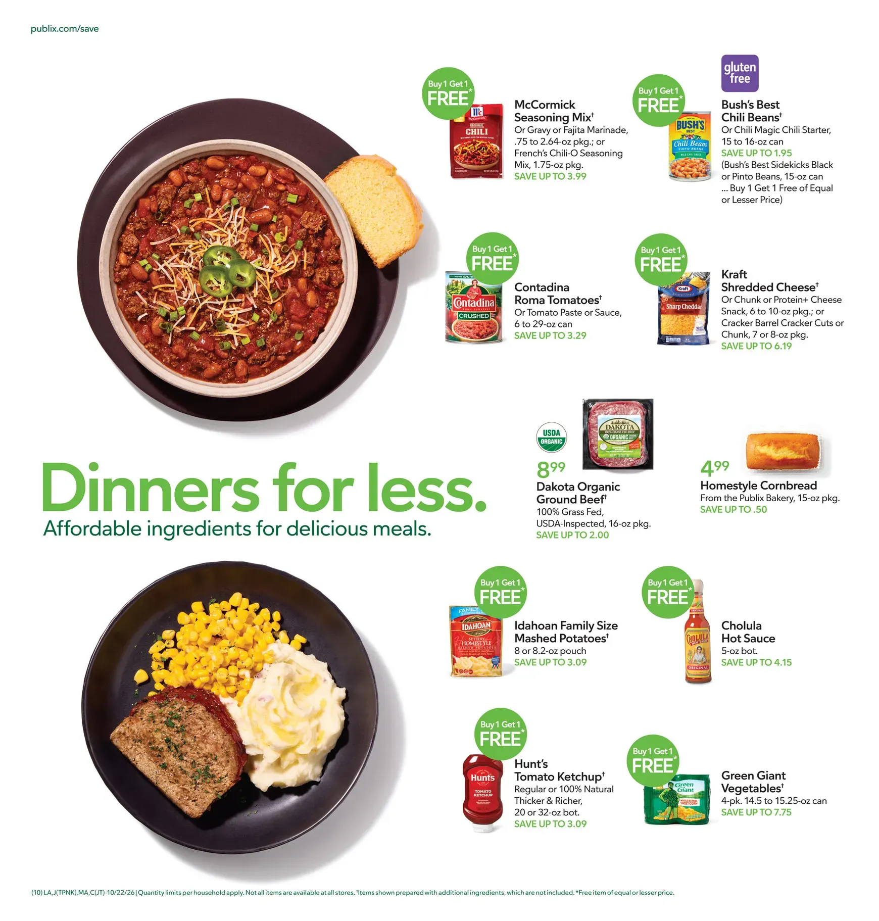 Weekly promotion Future Publix flyer valid from Thursday 10/22/2026 to Wednesday 10/28/2026 spanning from October 22 to October 28 2026 - Page 10 for Catalogue 365