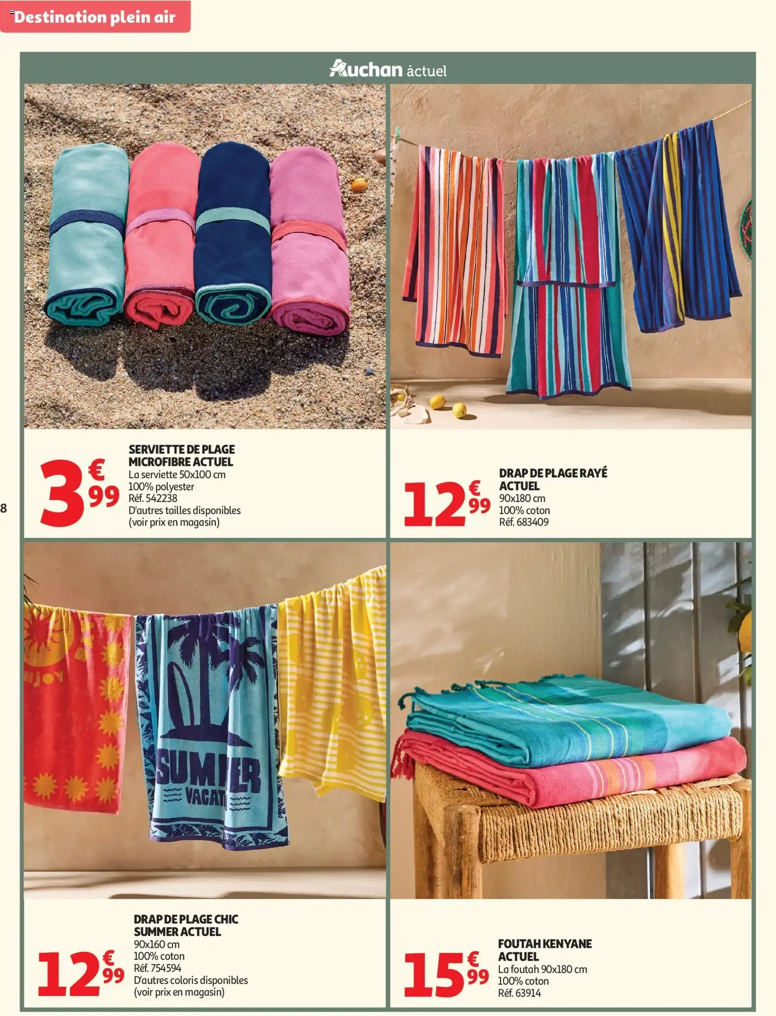 Auchan Plein air jeux de jardin à partir du 27/05/2026 - promo en ligne du 27 mai au 7 juin 2026 - Catalogue page 8