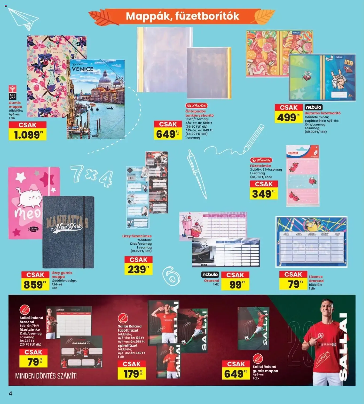 Katalógus Interspar Iskola katalógus - 2026.08.13. -tól/töl > akció, lapozható szórólap 🛍️ augusztus 13.-tól augusztus 26.-ig 2026. - Oldal 4