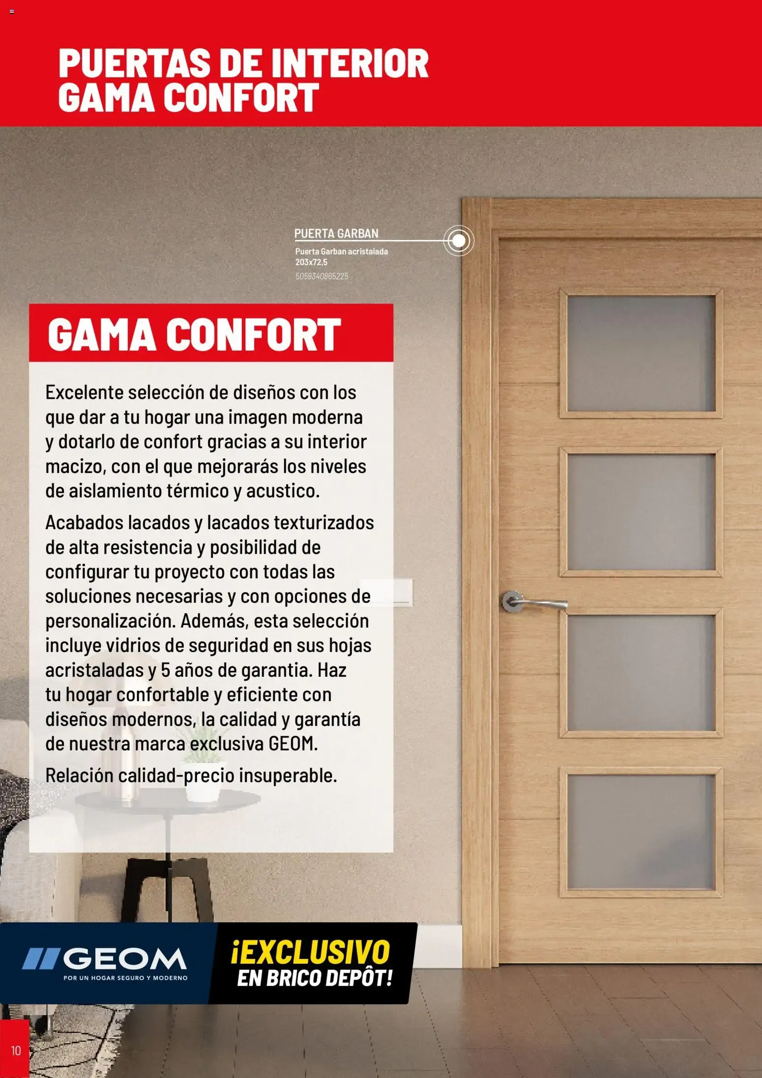 Catálogo de Brico Depôt Catálogo Puertas y Ventanas 2026 7 de octubre al 31 de diciembre 2026 - Página 10