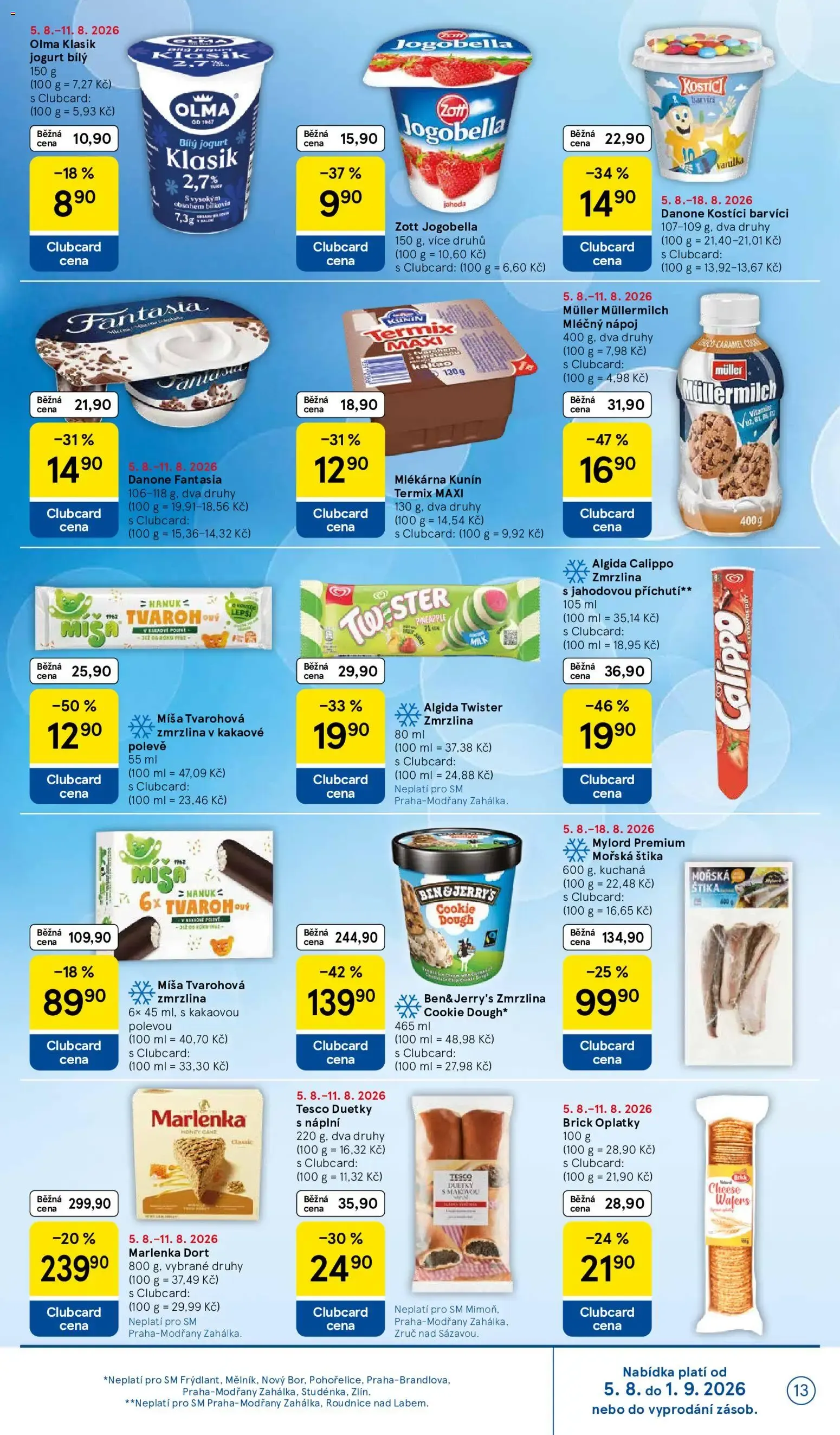 Tesco Supermarket Ofertas Semanales - 5. srpna 11. srpna 2026 - Page 13