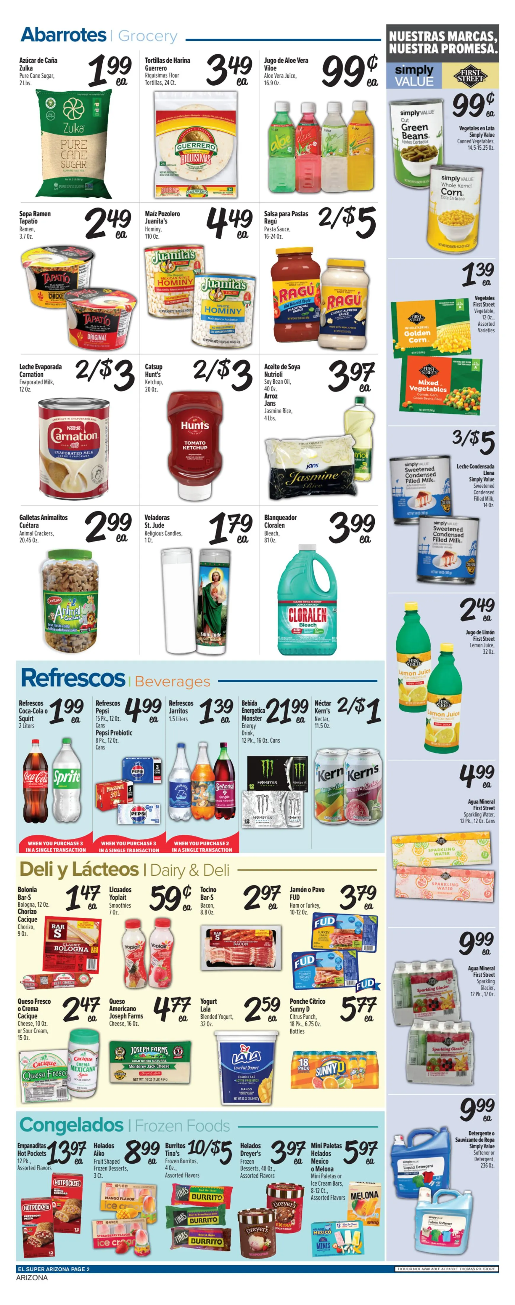Weekly ad Current El Super leaflet valid from Wednesday 09/23/2026 to Tuesday 09/29/2026 from September 23 to September 29 2026 - Page 2