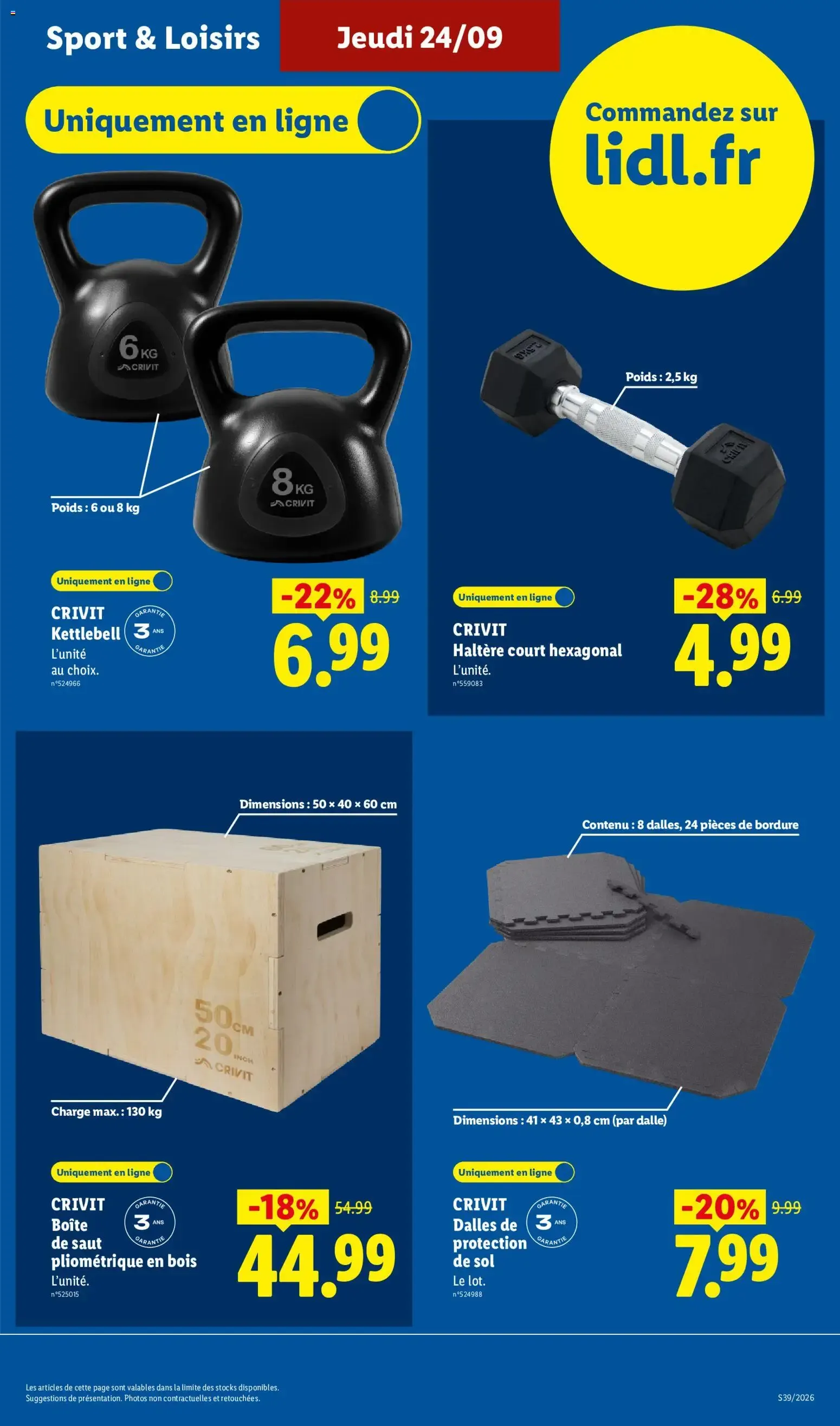 Catalogue LIDL du 24/09/2026 | Promo prospectus en ligne du 24 septembre au 30 septembre 2026 - Catalogue page 31