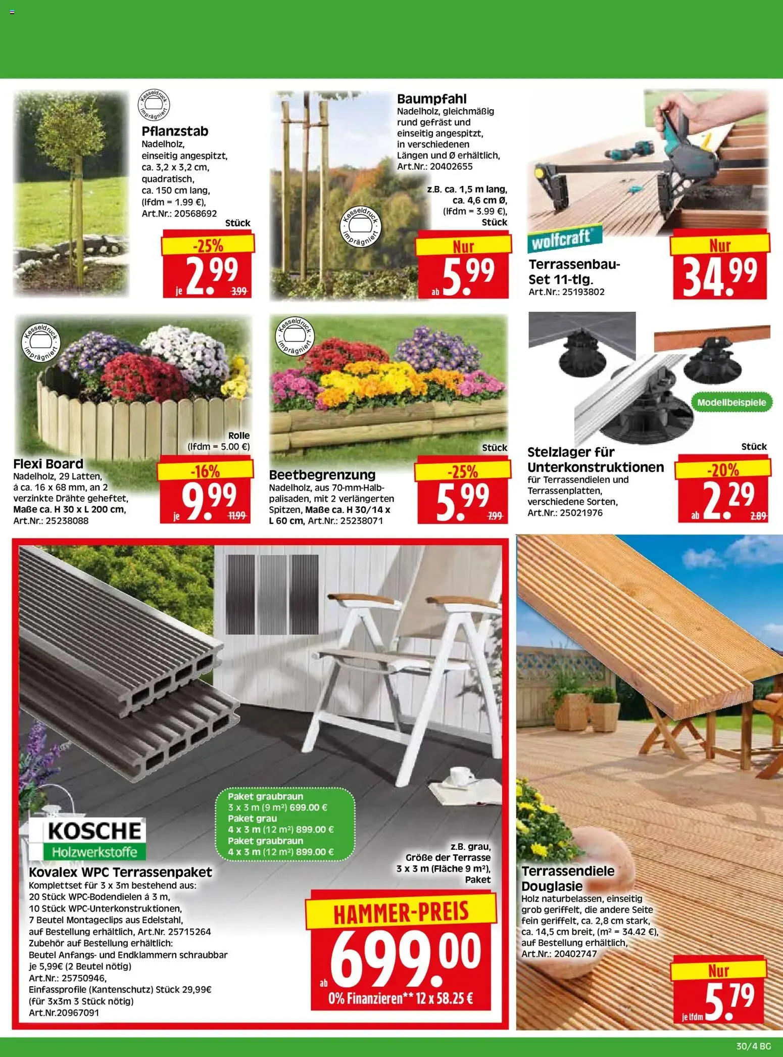 HERKULES Bau & Garten (ab 20.07.2026) zum Blättern von 20. Juli bis 25. Juli 2026 - Prospekt seite 4
