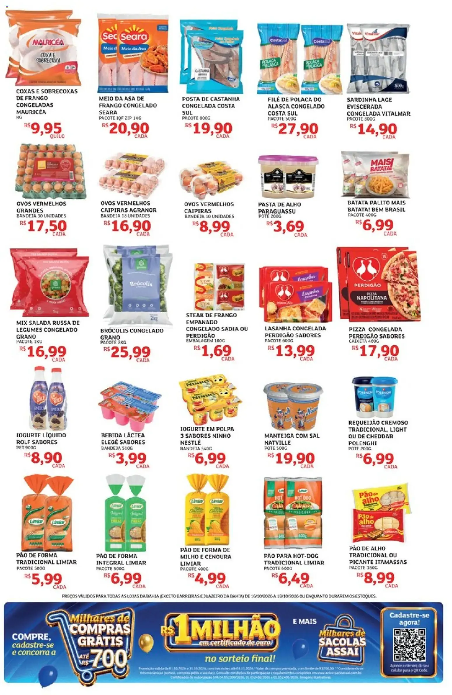 Encarte de Assaí Atacadista ofertas - BA de 16/10/2026 | Promoções Online 16 de outubro até 18 de outubro 2026 - Pagina 3