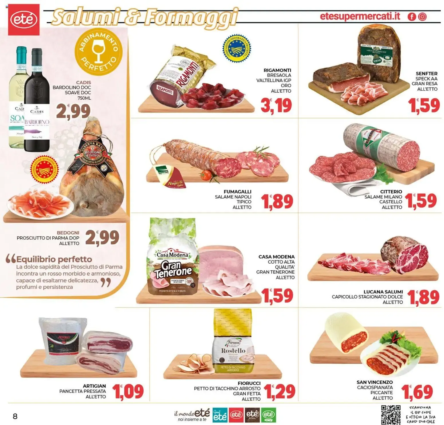 Eté volantino dal 22/09/2026 - online Offerte da 22 settembre a 1 ottobre di 2026 - Pagina del volantino 8