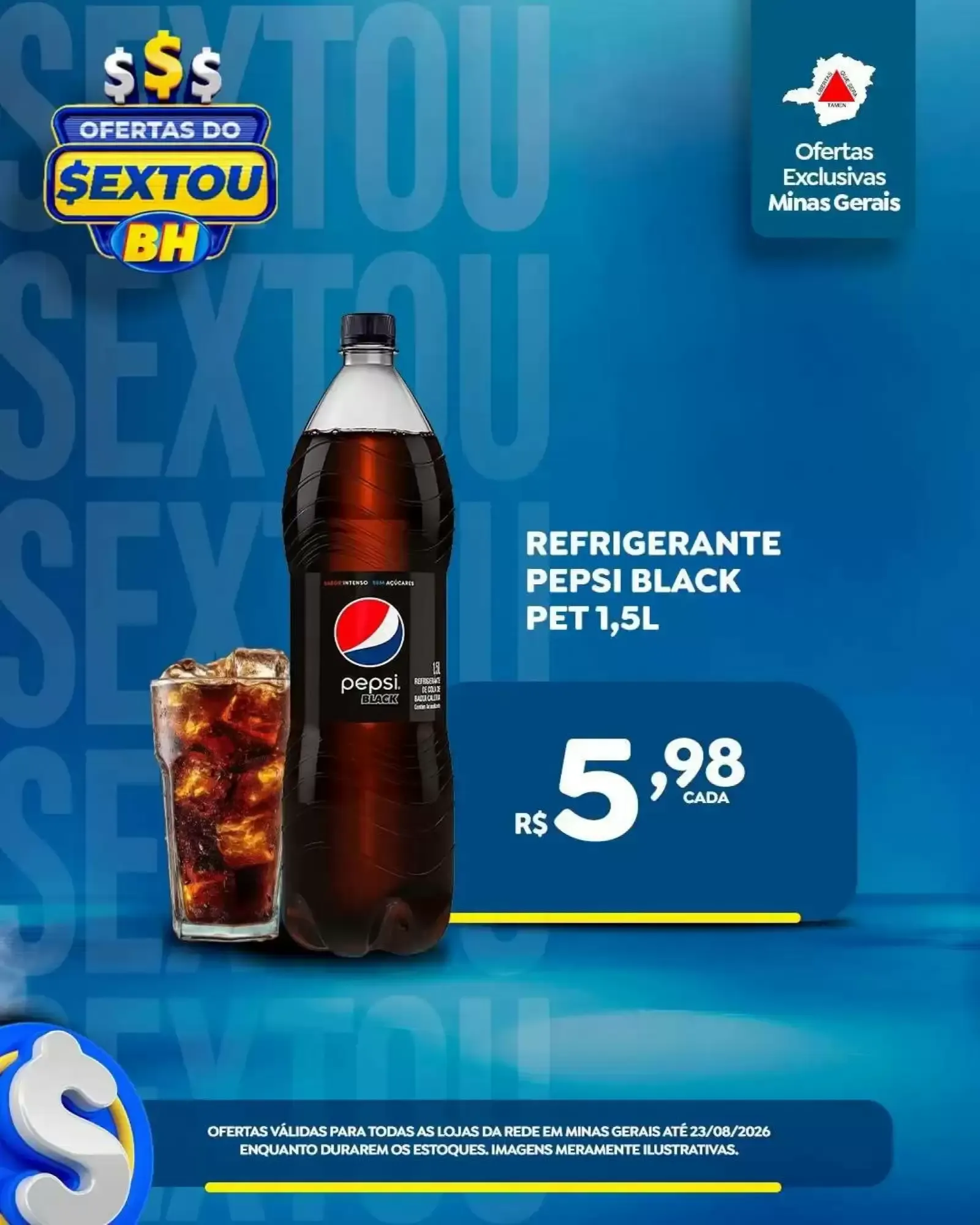 Encarte de Ofertas do Sextou BH - Minas Gerais 21 de agosto até 23 de agosto 2026 - Pagina 12