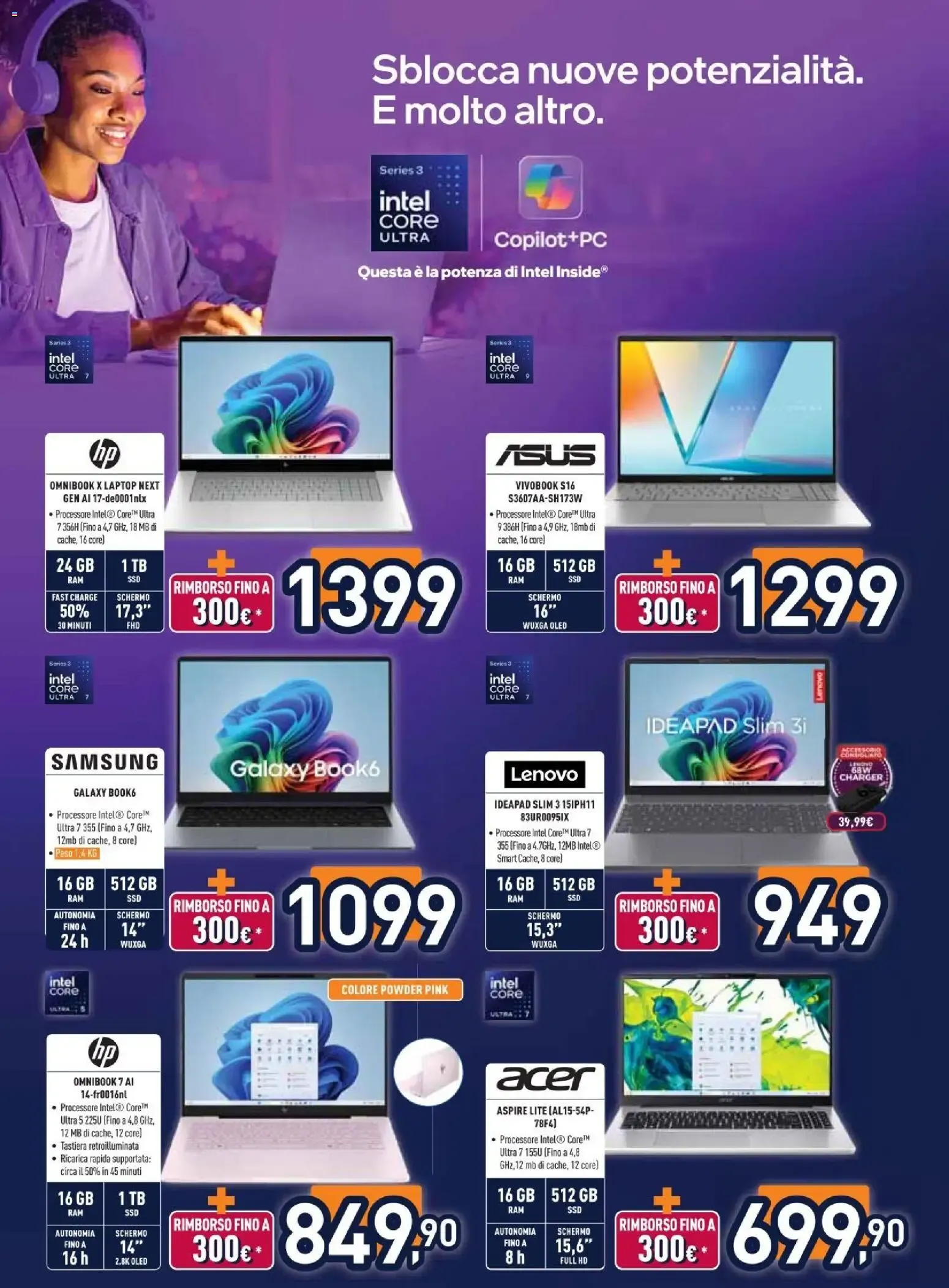 Nuovo Unieuro volantino dal 24/08/2026 > offerte anteprima 🛍️ da 24 agosto a 6 settembre di 2026 - Pagina del volantino 4