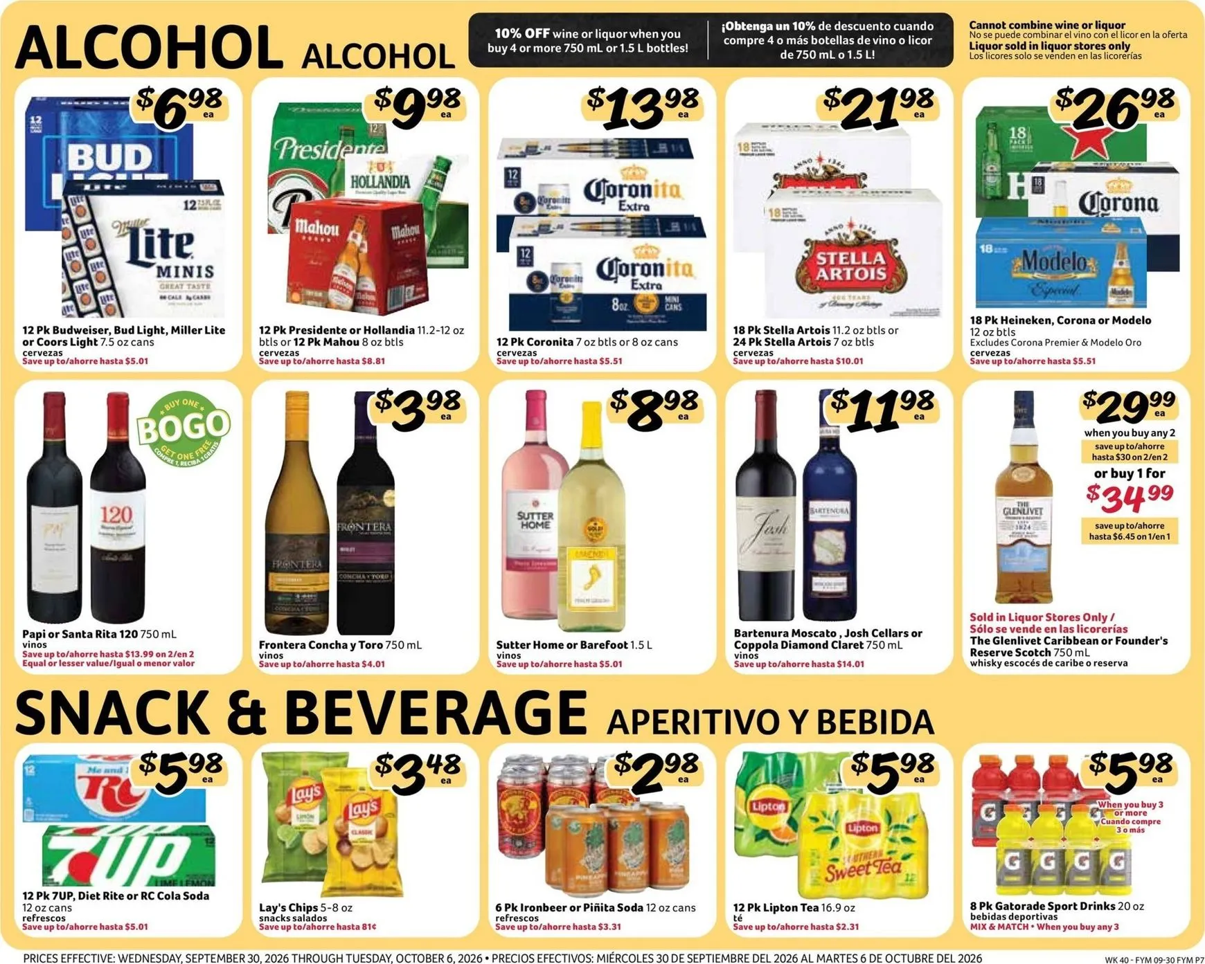 Weekly ad Fresco Supermarkets Weekly Specials from September 30 to October 6 2026 - Page 7