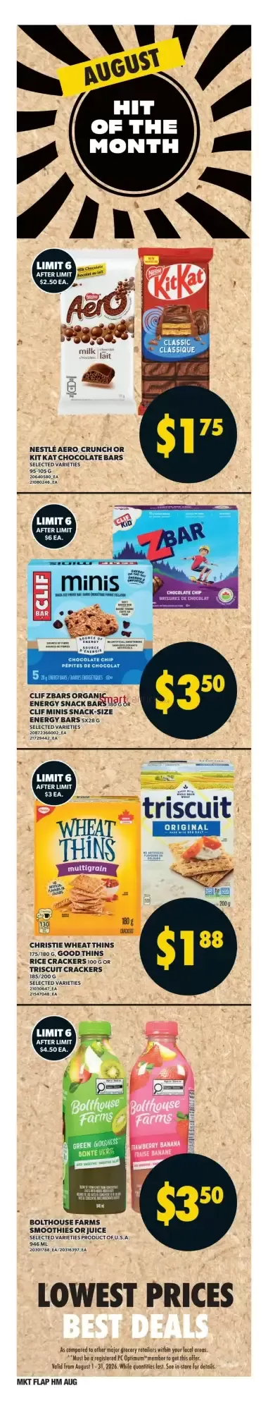Valu-mart flyer week 34 from August 20 to August 26 2026 - flyer page 5
