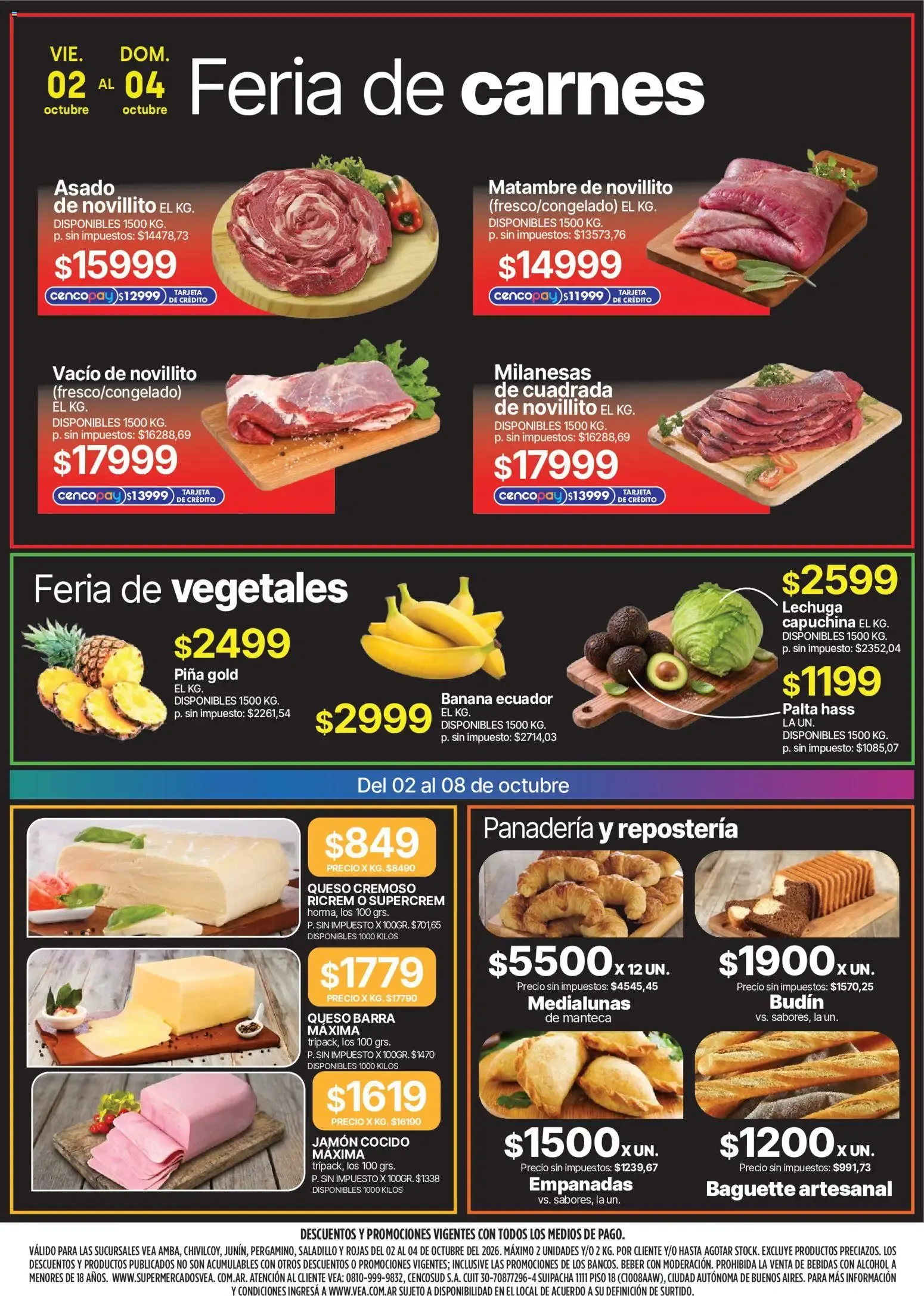 Ofertas de Vea - CENCO BLACK del 02/10/2026 - 04/10/2026 2 de octubre al 4 de octubre 2026 - Página 3 del catálogo