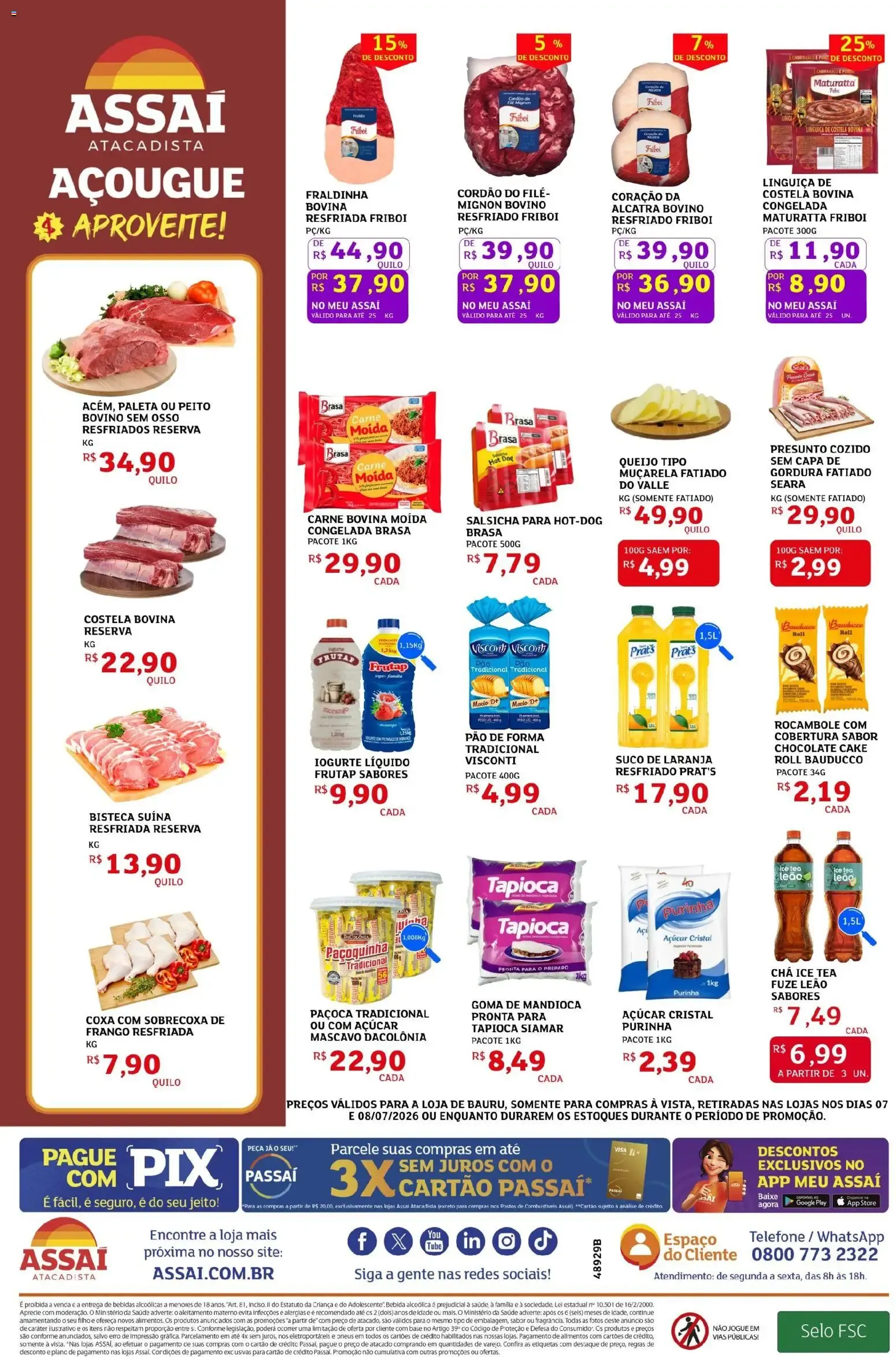 Encarte de Assaí Atacadista ofertas - SP de 07/07/2026 | Promoções Online 7 de julho até 8 de julho 2026 - Pagina 2