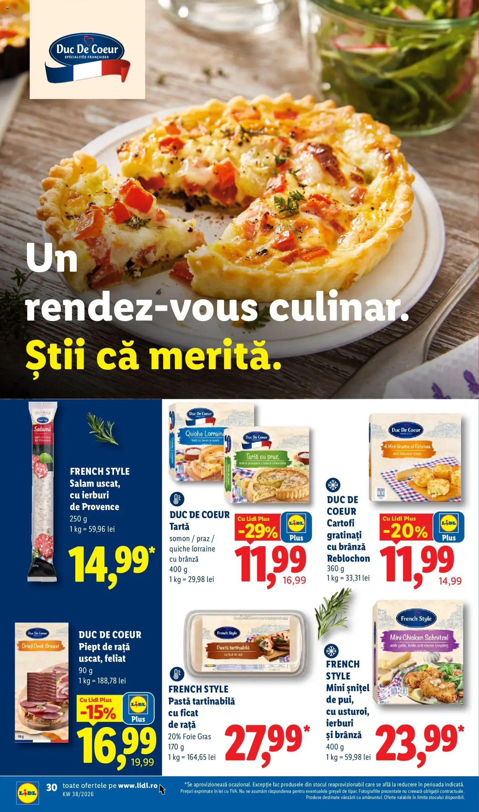 Catalog Ieftin și înainte, și după ziua de salariu. de la 14 septembrie până la 20 septembrie 2026 - Revista Pagina 30