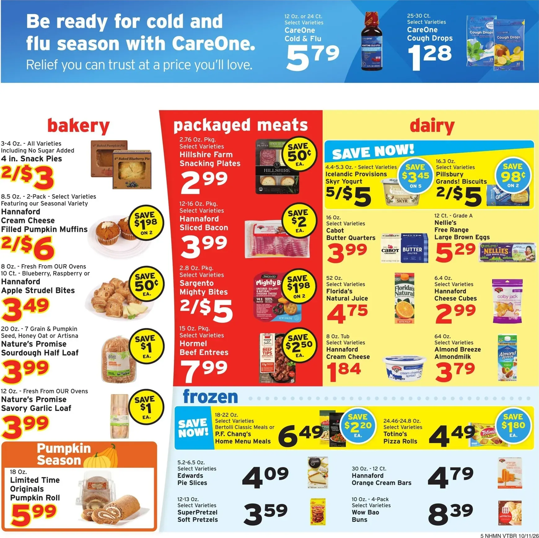 Weekly ad Current Hannaford leaflet valid from Sunday 10/11/2026 to Saturday 10/17/2026 from October 11 to October 17 2026 - Page 5