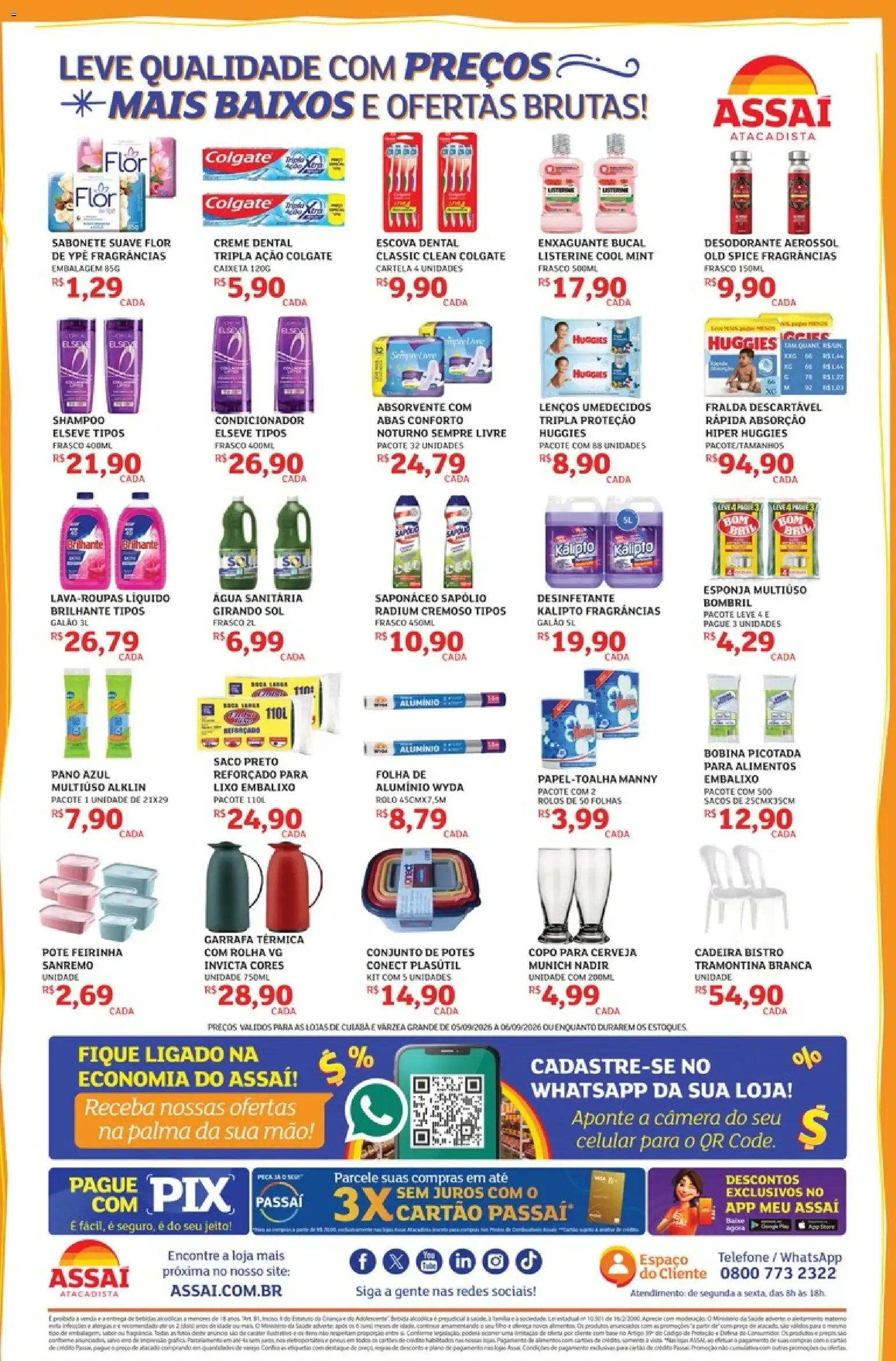 Encarte de Final de Semana da Economia - Assaí Atacadista 5 de setembro até 6 de setembro 2026 - Pagina 4