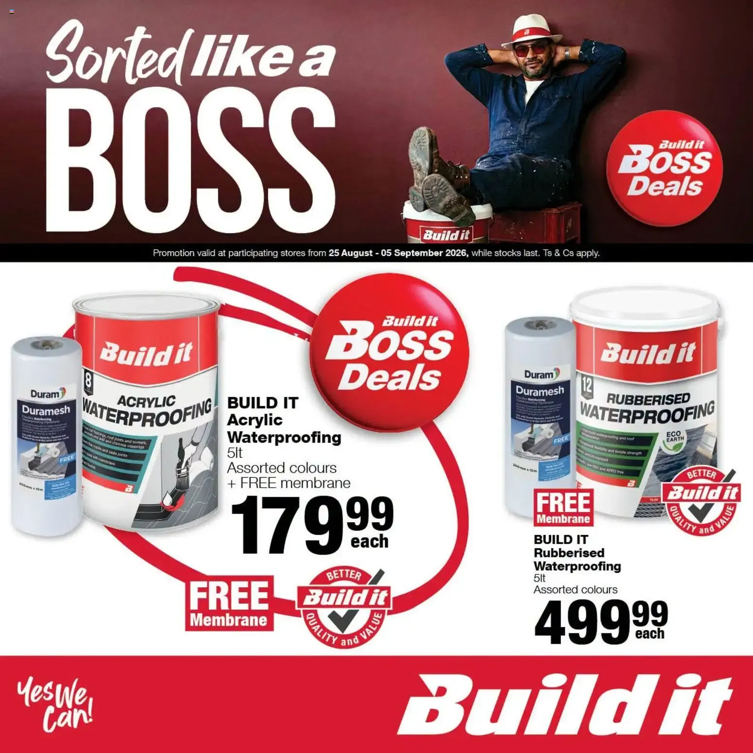 Build It - Sorted like a BOSS from 25 August to 5 September 2026 - Catalogue Page 5