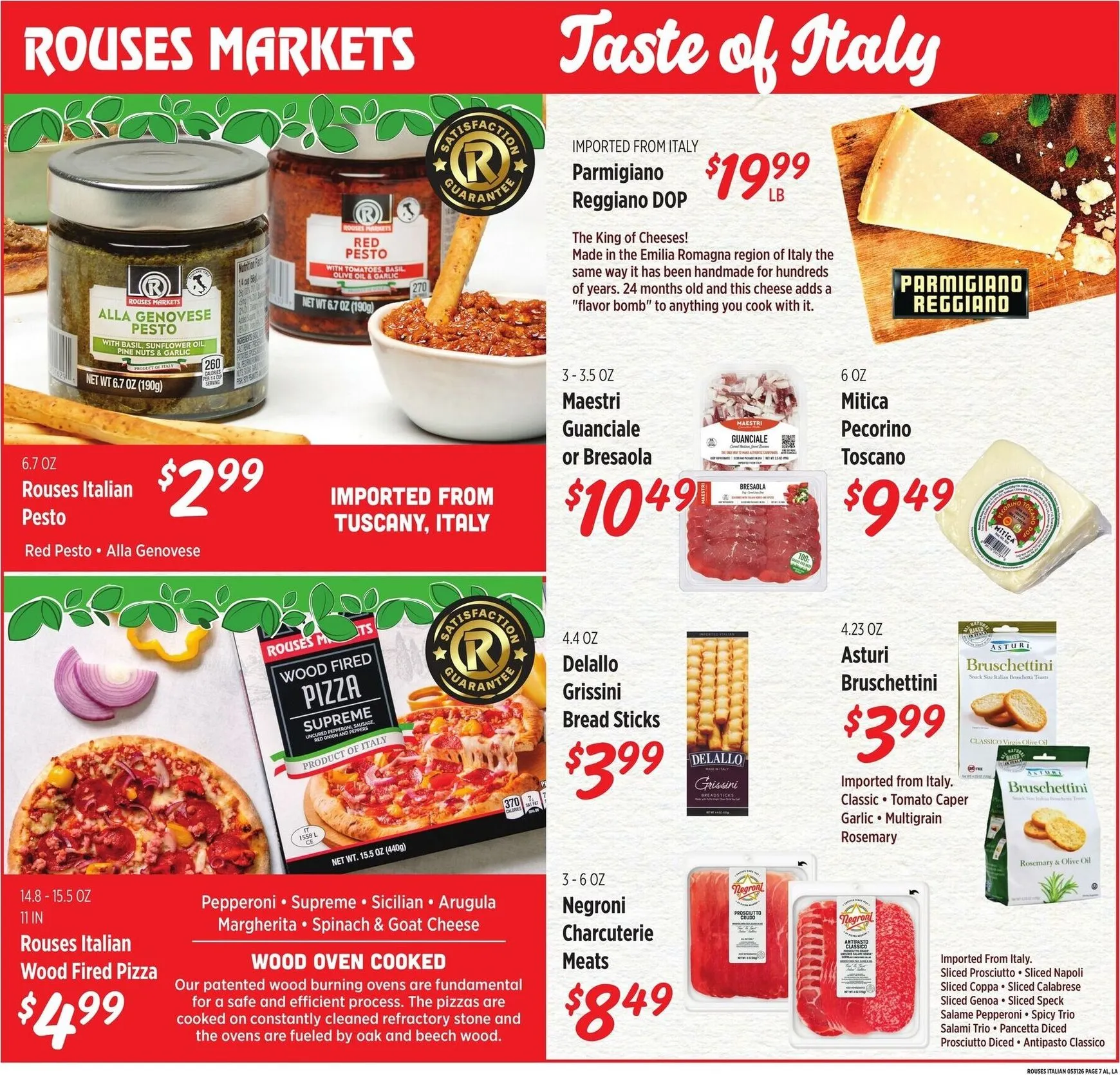 Weekly ad Current Rouses Markets - Italian Summer leaflet valid from Wednesday 05/27/2026 to Wednesday 07/01/2026 from May 27 to July 1 2026 - Page 7
