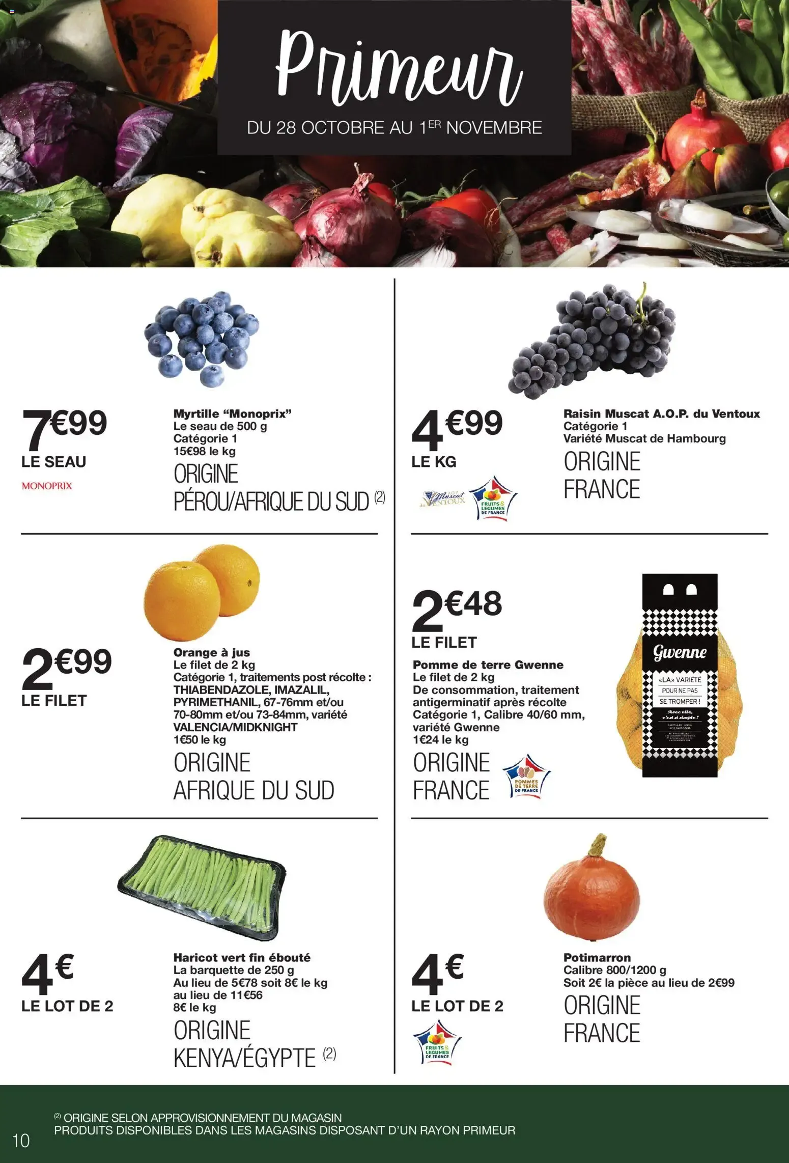 Monoprix: Viva Mexico - 50% en la 2da unidad de dulces du 20 octobre au 1 novembre 2026 - Catalogue page 10