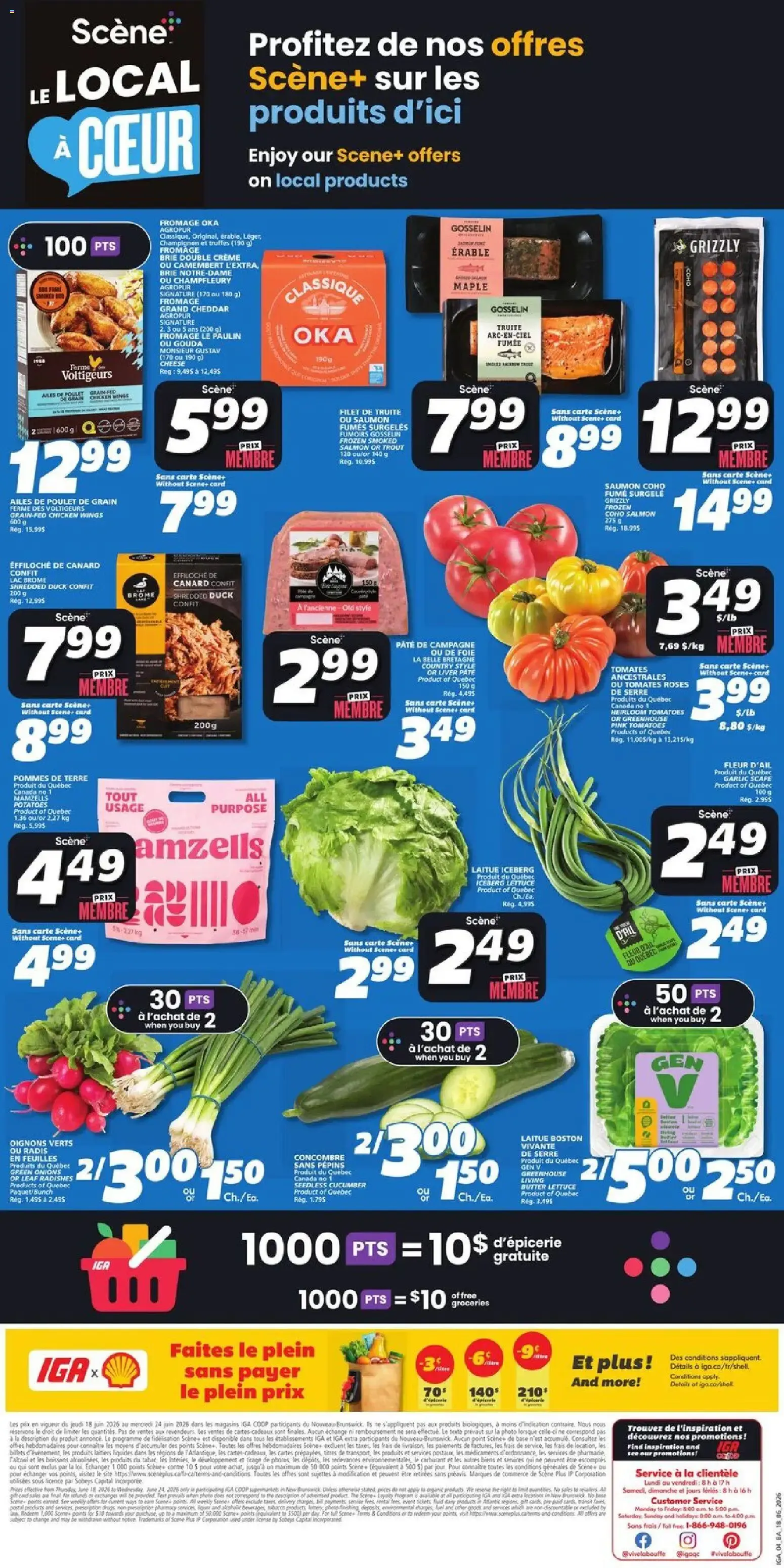 IGA Coop - Festival des prix bouffés from June 18 to June 24 2026 - flyer page 4