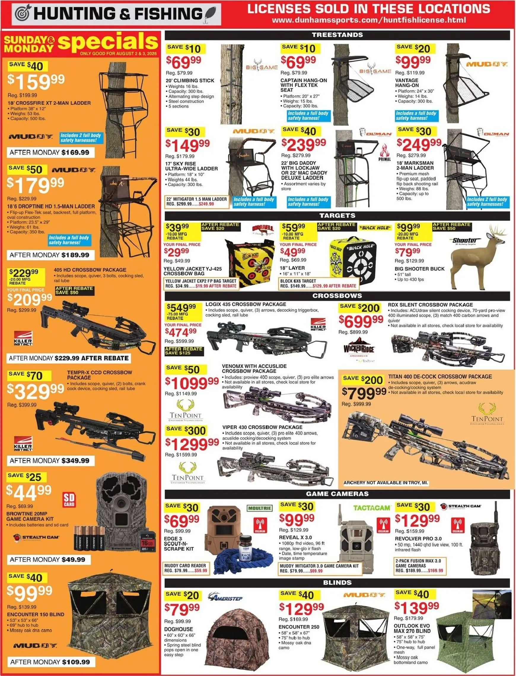 Weekly ad Dunham's Sports flyer for next week from Saturday 08/01/2026 to Thursday 08/06/2026 from August 1 to August 6 2026 - Page 6