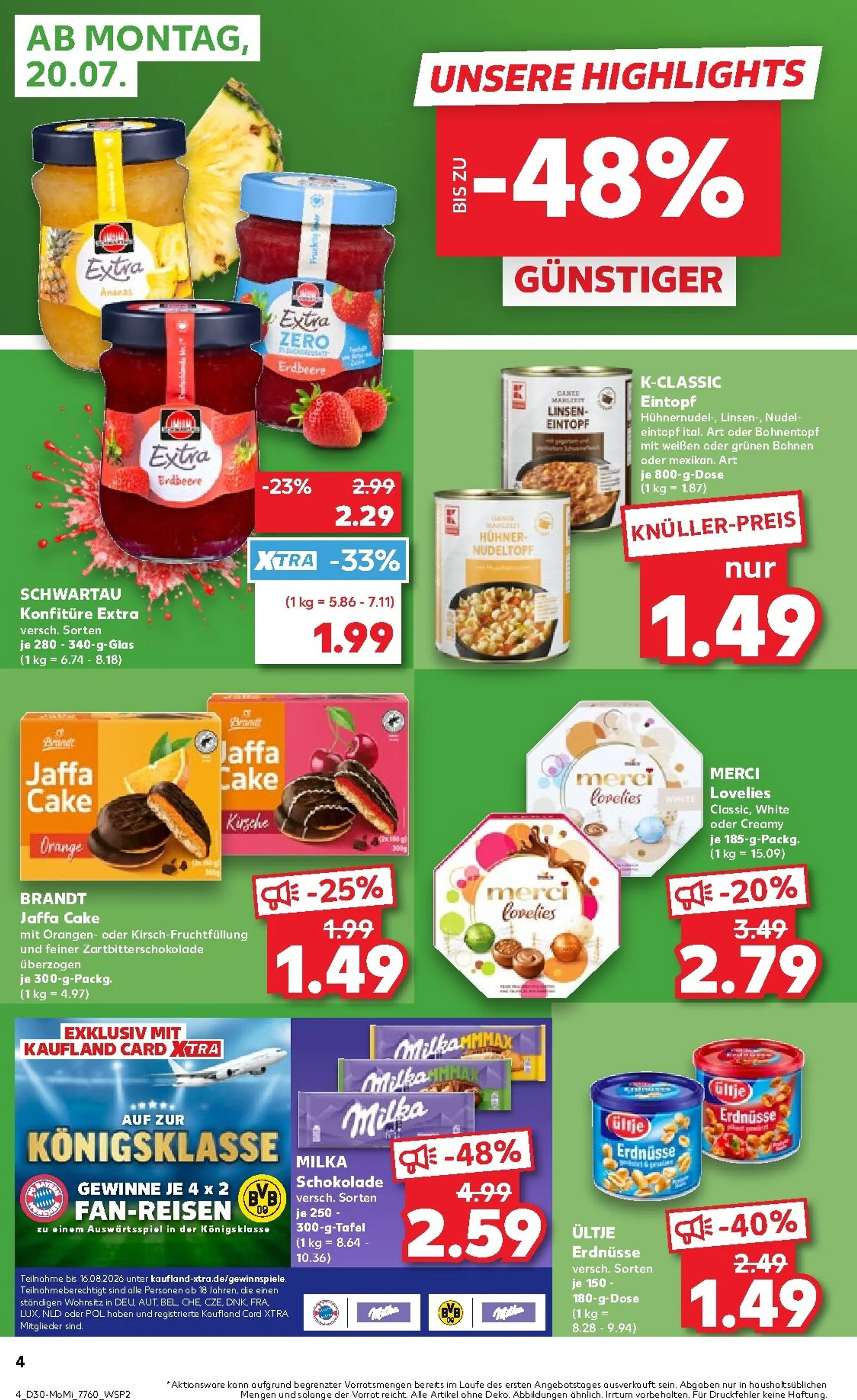 Kaufland Angebote ab Montag von 20. Juli bis 22. Juli 2026 - Prospekt seite 4