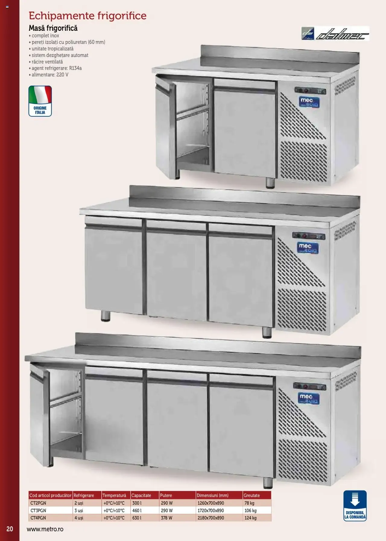 Catalog Metro catalog - Echipamente Profesionale pentru HoReCa - Oferta 17.09.2025 - 31.12.2026 de la 17 septembrie până la 31 decembrie 2026 - Revista Pagina 20