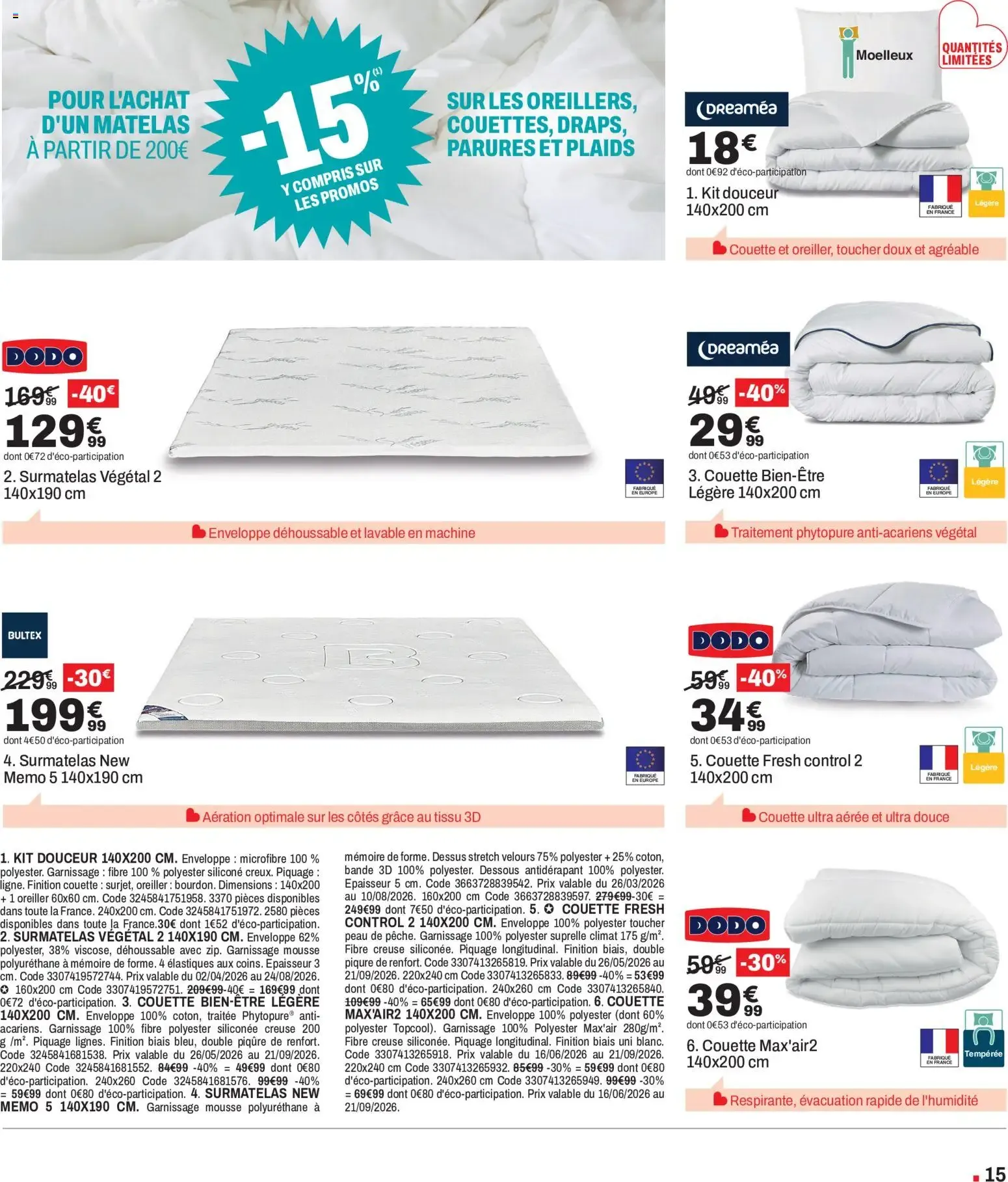 But catalogue mois de rêve à partir du 07/07/2026 - promo en ligne du 7 juillet au 27 juillet 2026 - Catalogue page 15