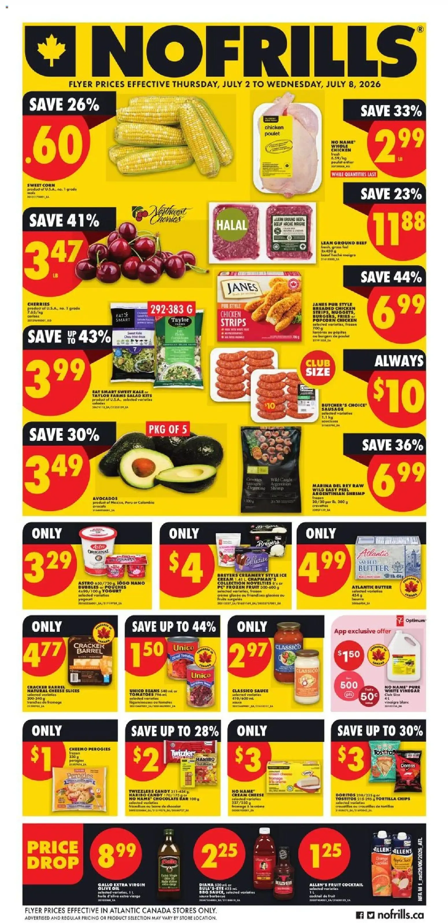 No Frills weekly flyer - NS from Jul 2, 2026 > weekly specials & deals from July 2 to July 8 2026 - flyer page 1