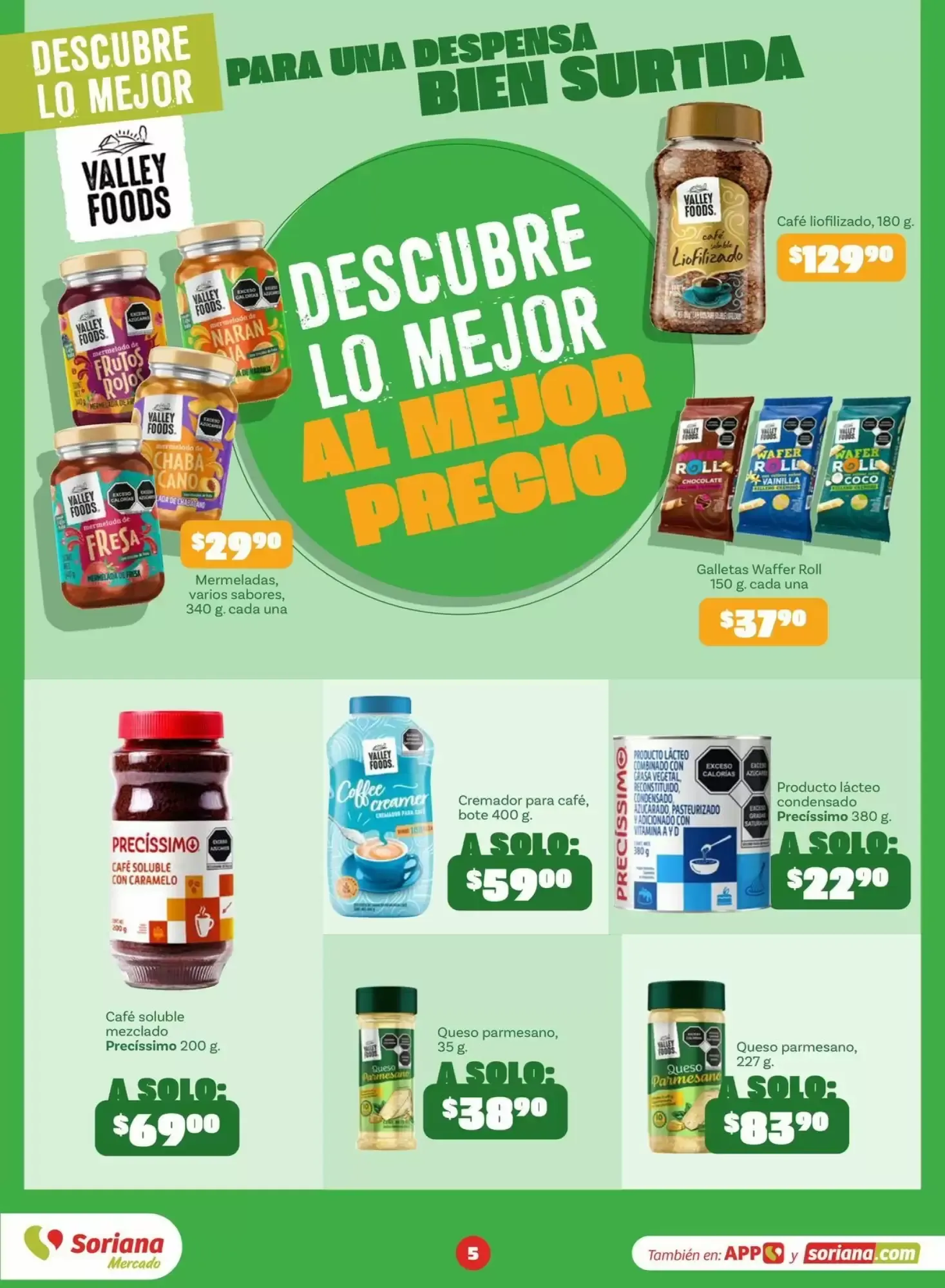 Catálogo de Folleto Soriana Mercado 2 de septiembre al 17 de septiembre 2026 - Pagina 5