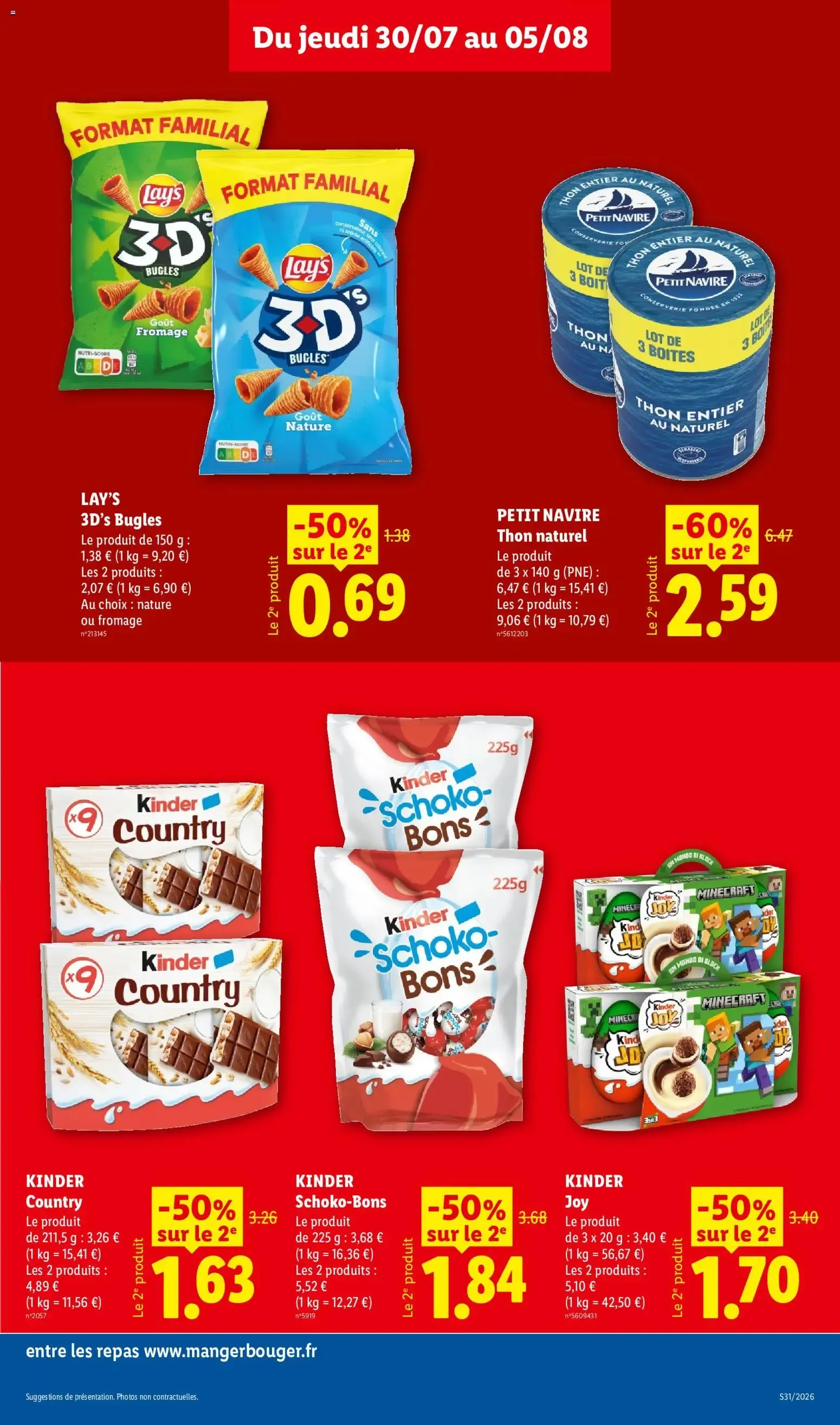 LIDL L'été des Marques du 30 juillet au 5 août 2026 - Catalogue page 13