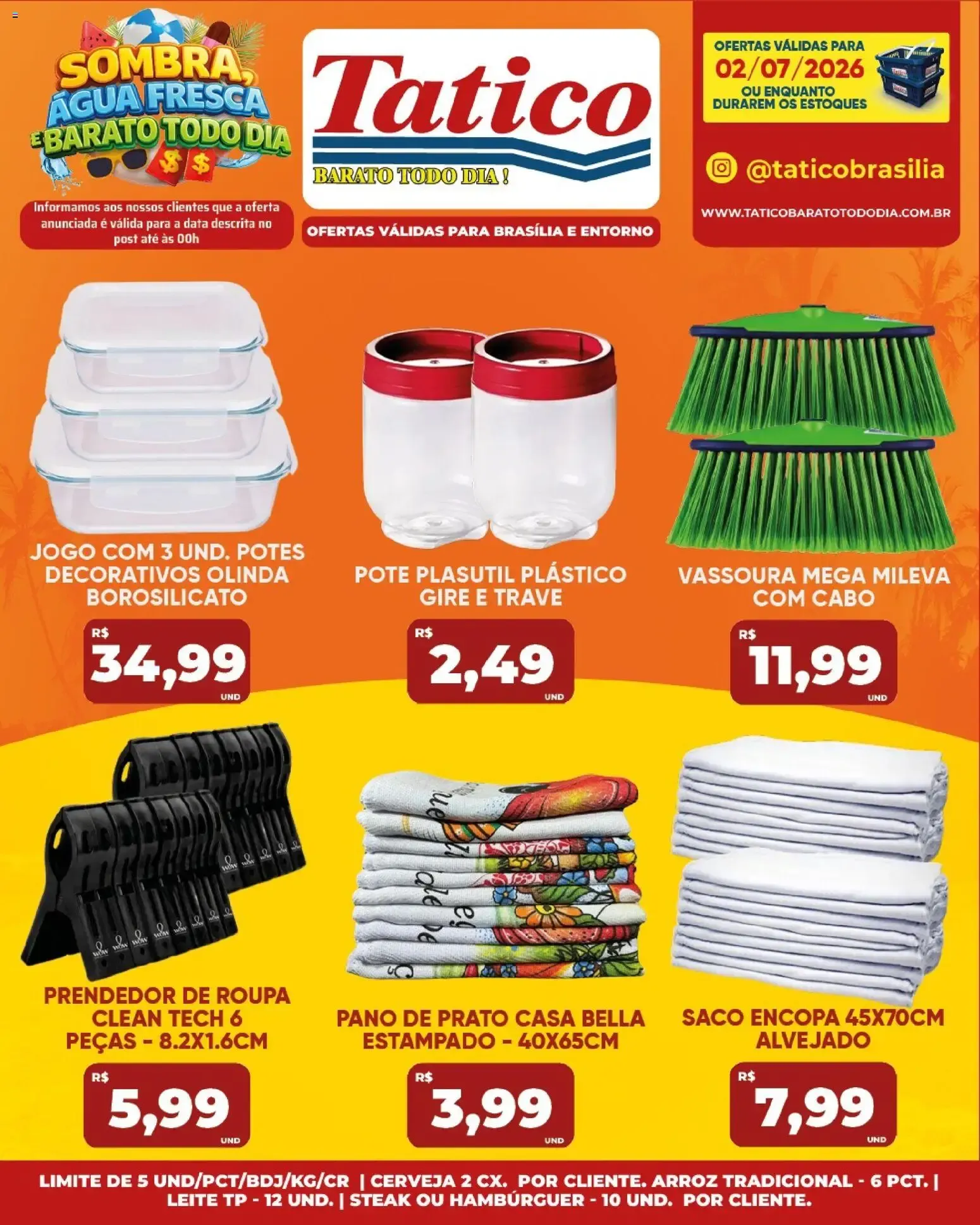 Encarte de Tatico ofertas do Dia de 03/07/2026 | Promoções Online 3 de julho até 3 de julho 2026 - Pagina 45