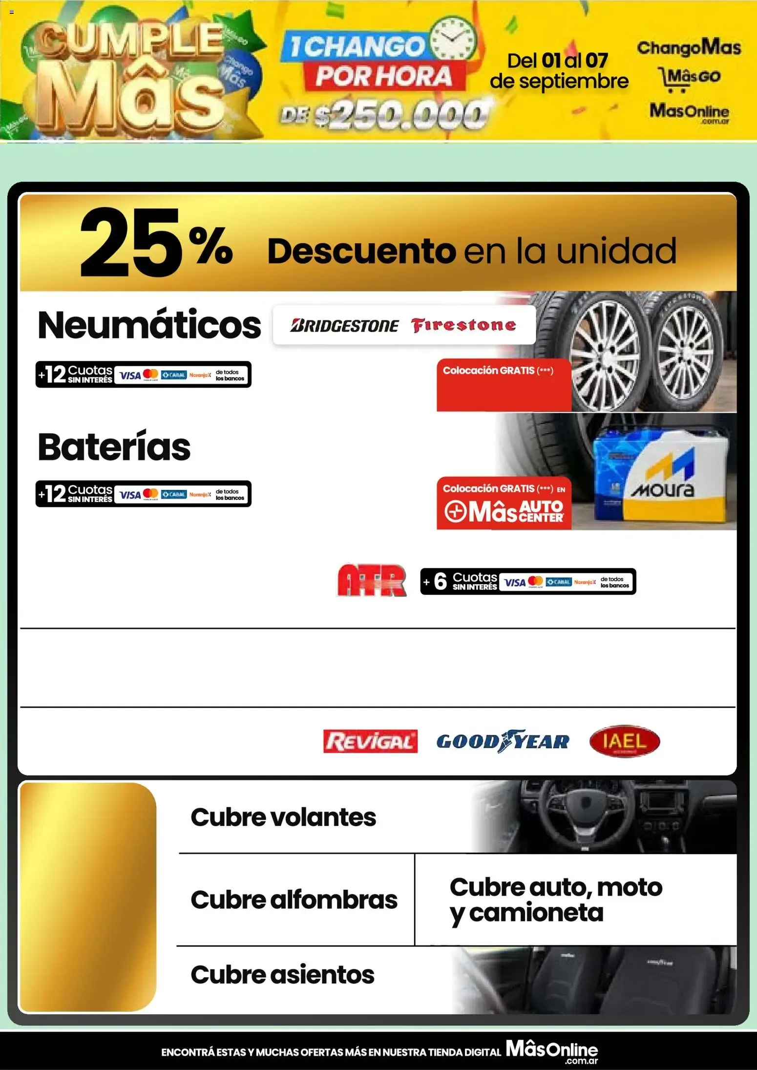 Ofertas de Changomas ofertas || del 01/09/2026 - 07/09/2026 || Catálogo 1 de septiembre al 7 de septiembre 2026 - Página 12 del catálogo