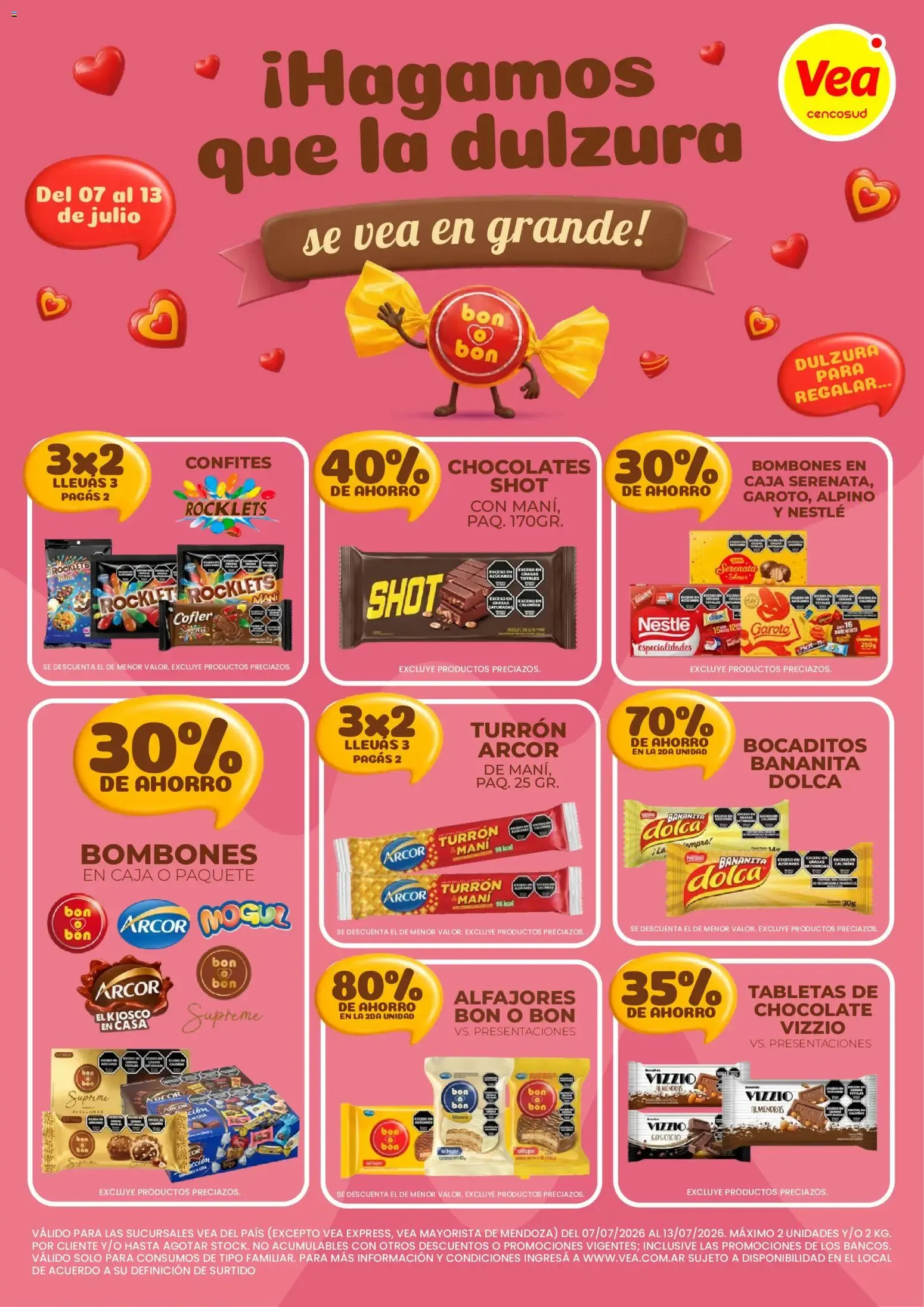 Ofertas de Vea - VOLANTE ESPECIAL DULZURA del 07/07/2026 - 13/07/2026 7 de julio al 13 de julio 2026 - Página 2 del catálogo