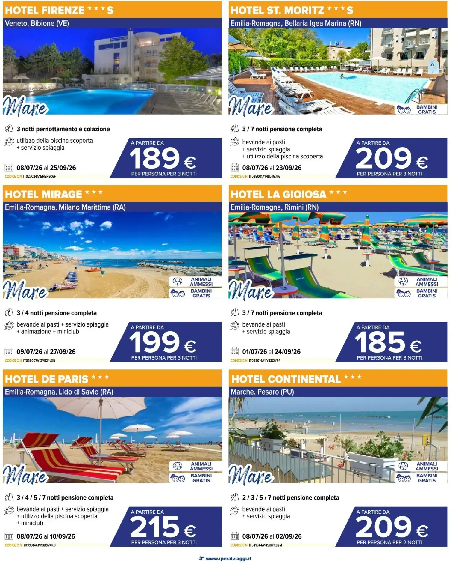 Iperal Viaggi - Club Esse Cala Gonone en Cerdeña da 1 luglio a 28 luglio di 2026 - Pagina del volantino 2