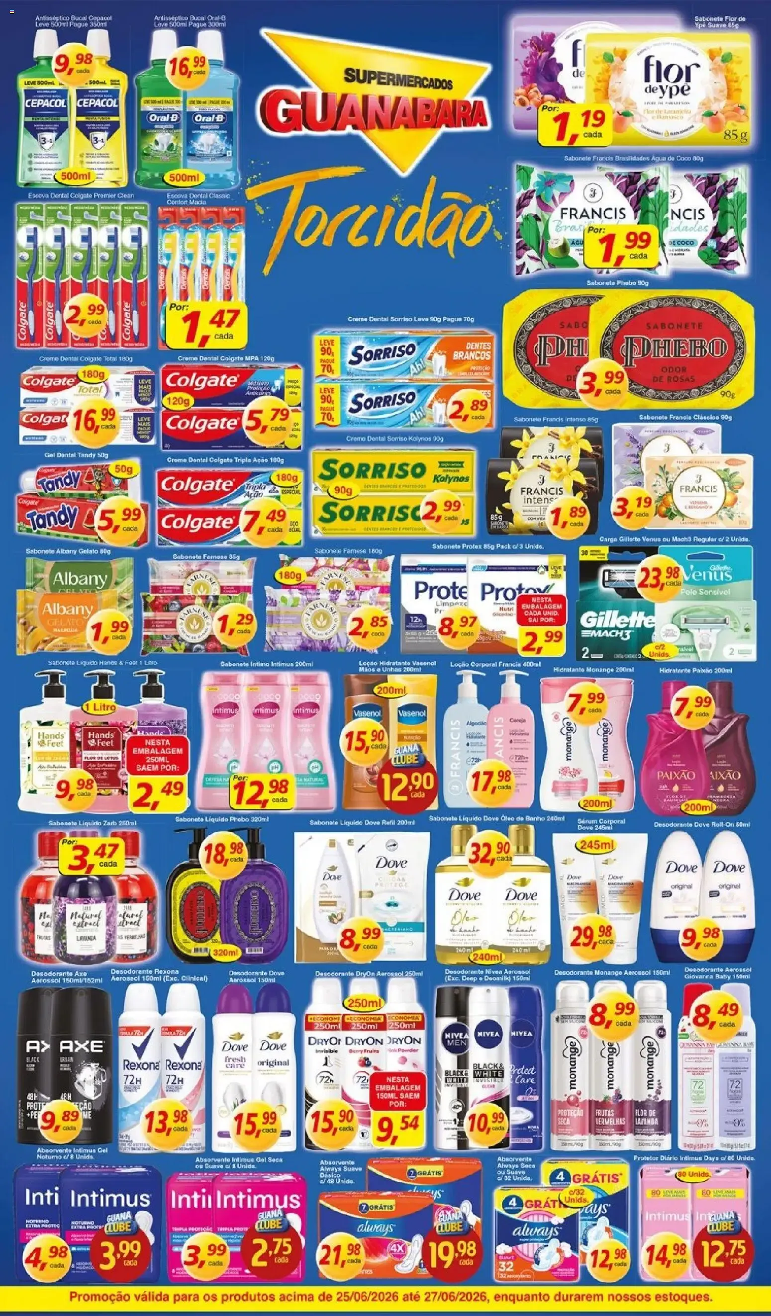 Encarte de Semana Guanababy - Supermercados Guanabara 25 de junho até 27 de junho 2026 - Pagina 13